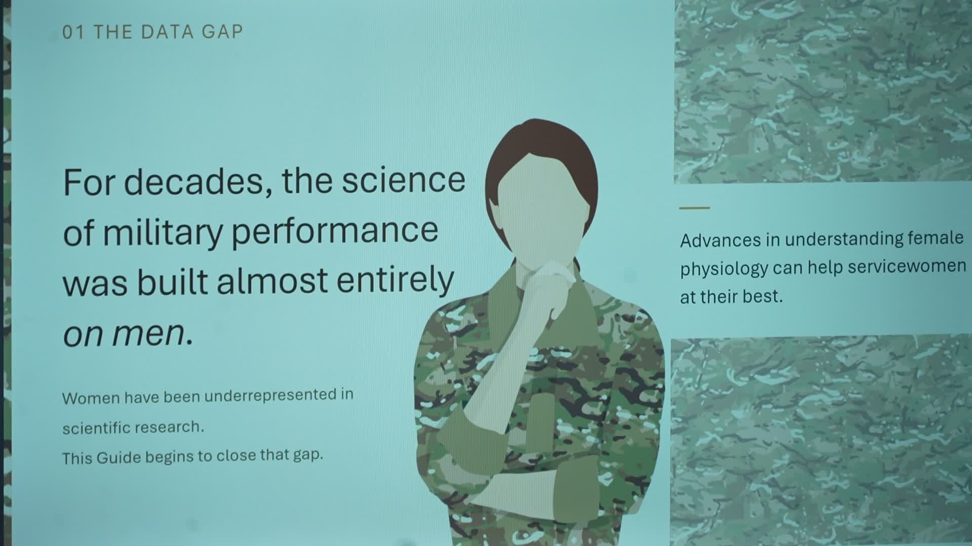 New training guide launched to revolutionise health of servicewomen