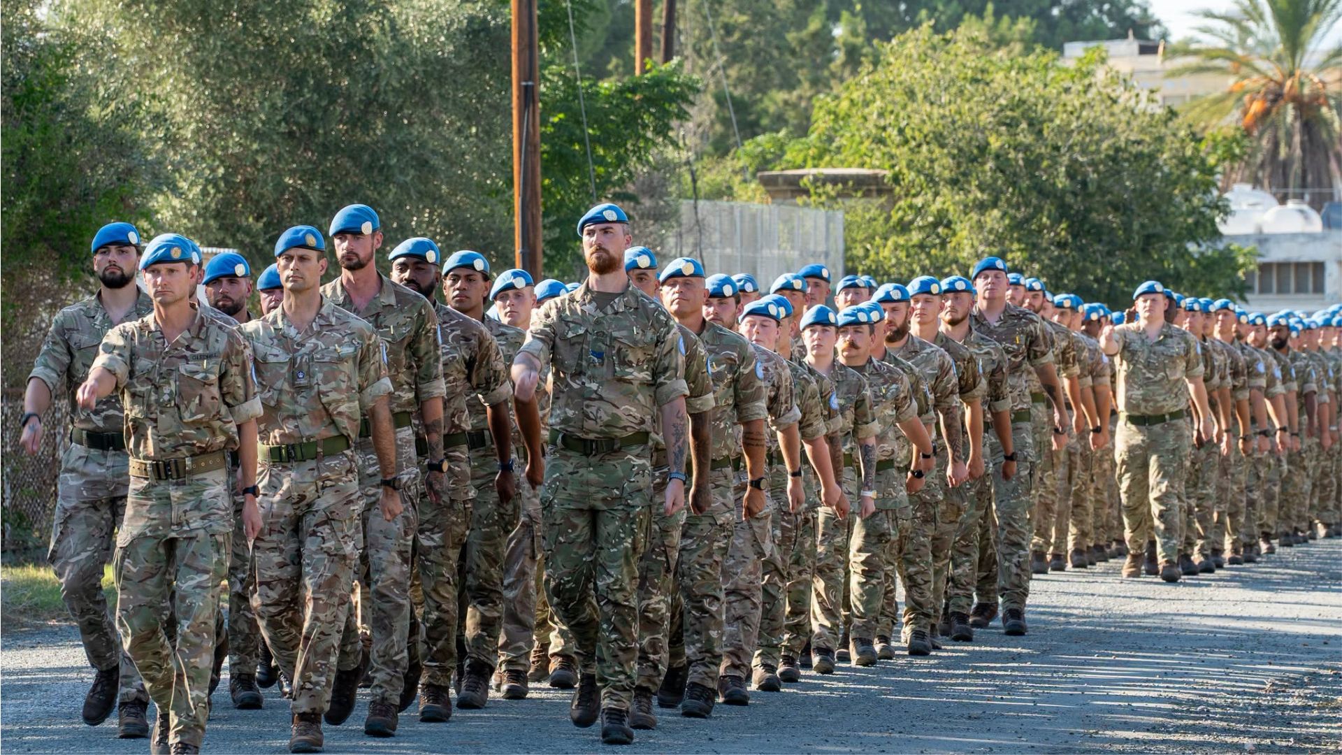 Op Tosca has been ongoing for more than 60 years, starting with the British Army's peacekeeping presence in Cyprus in 1964 (Picture: BFBS)