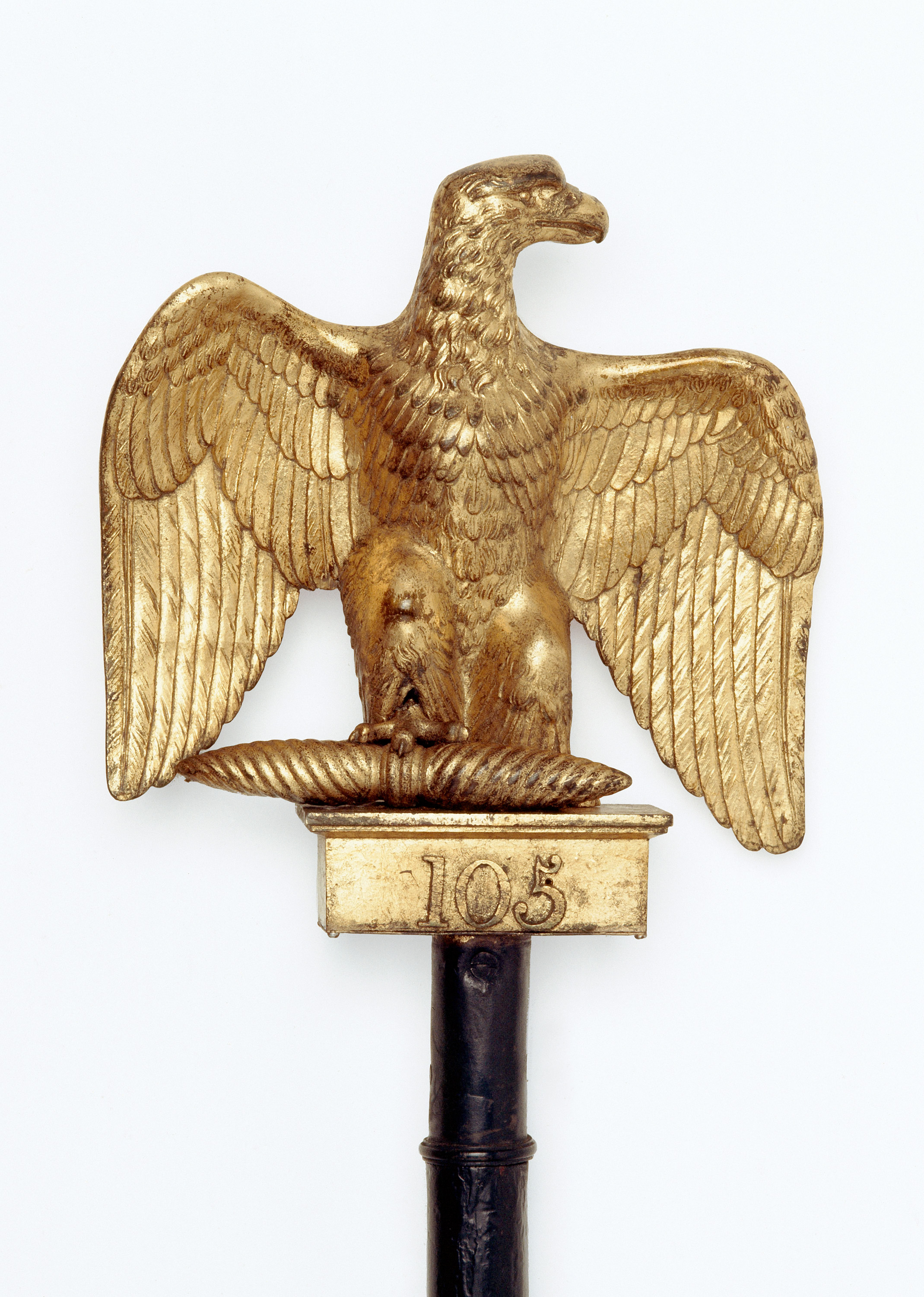The captured Napoleonic Eagle. Credit: NAM