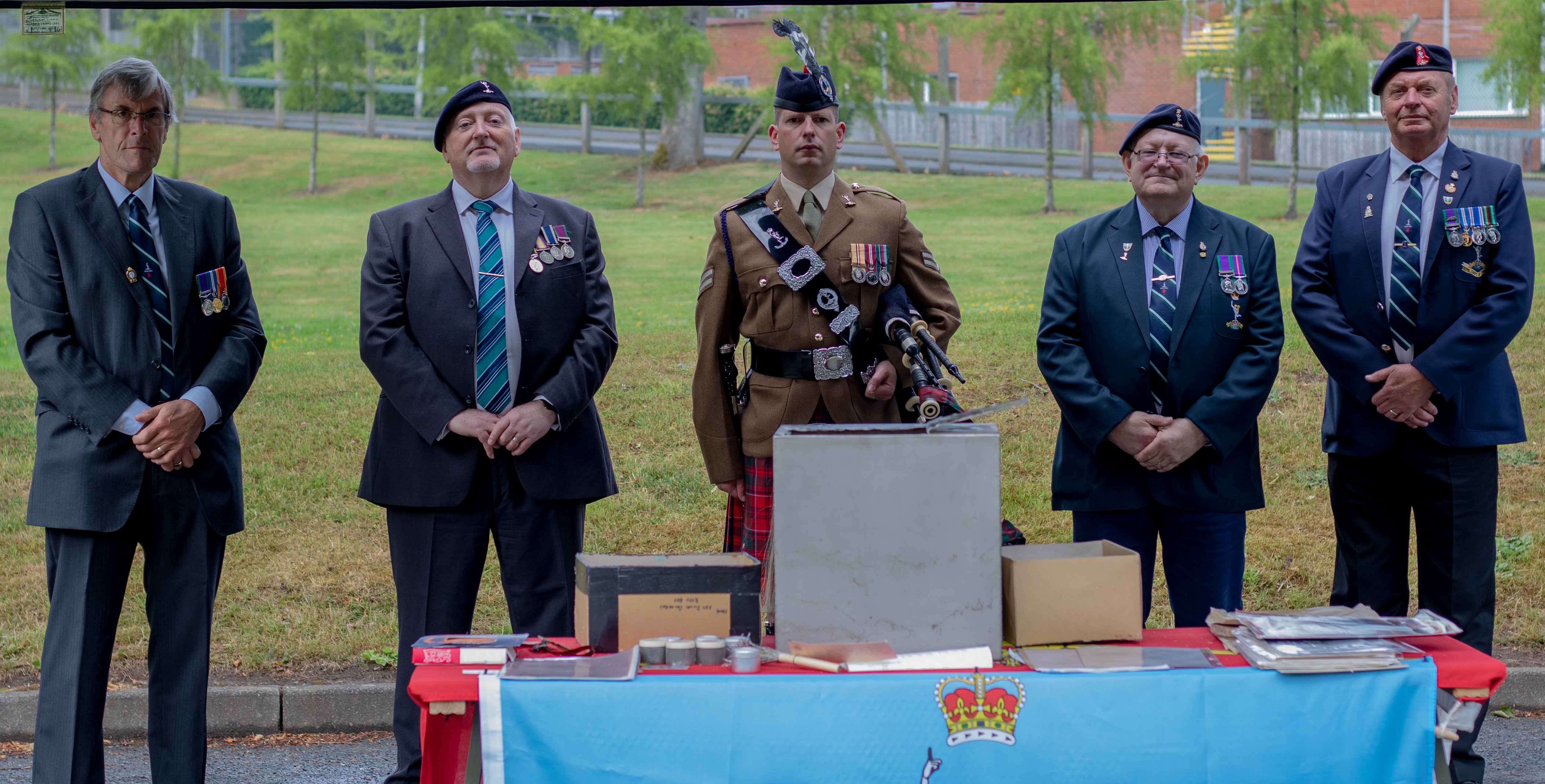 Royal Signals 233 Sqn Time Capsule. Credit Royal Signals