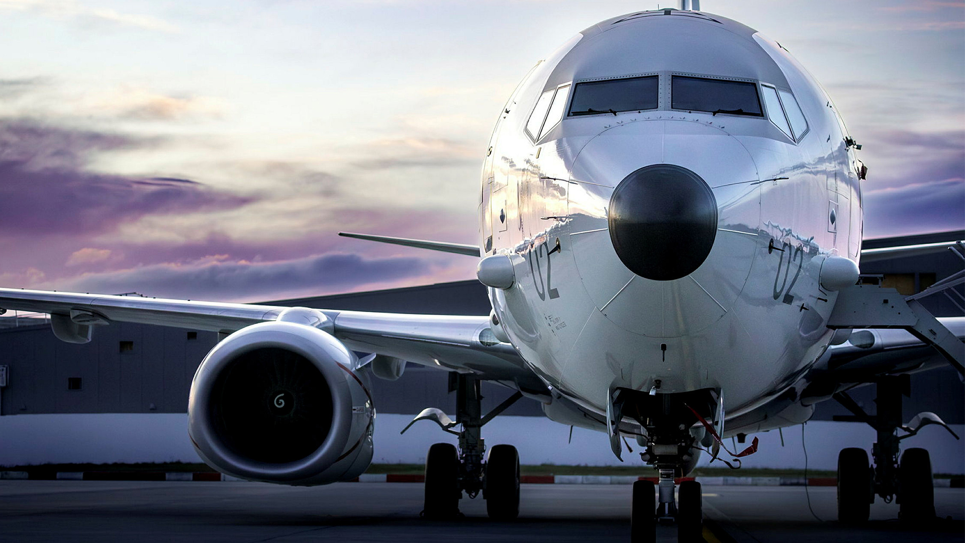 The P-8A Poseidon flew a route focused around the Baltic Sea (Picture: MOD)