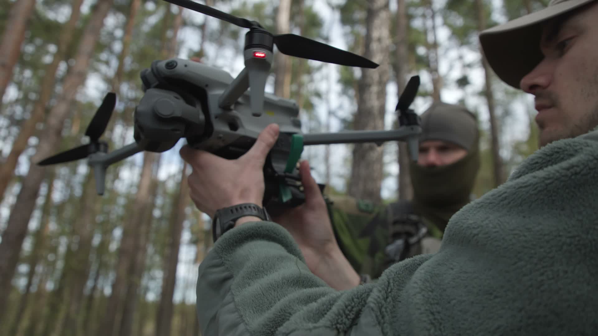 110526 Drone operator on Ex Aurora 26 CREDIT NATO