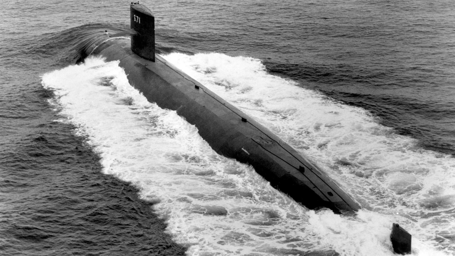 USS Narwhal was one of the quietest submarines of her day, a feature that was put to good use in her work - largely still classified - in tracking Soviet warships (Picture: US Department of War)
