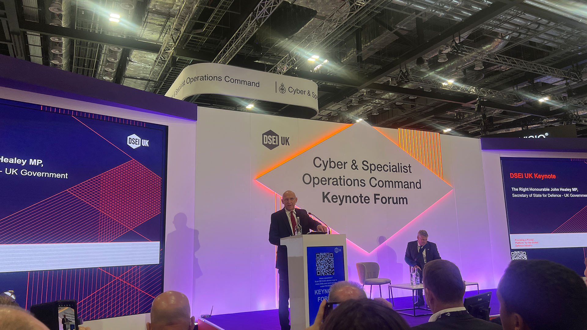 Between DSEI, an E5 Defence Ministers meeting and the announcement of a new UK-Ukraine drone manufacturing partnership, it's been a busy week for Mr Healey