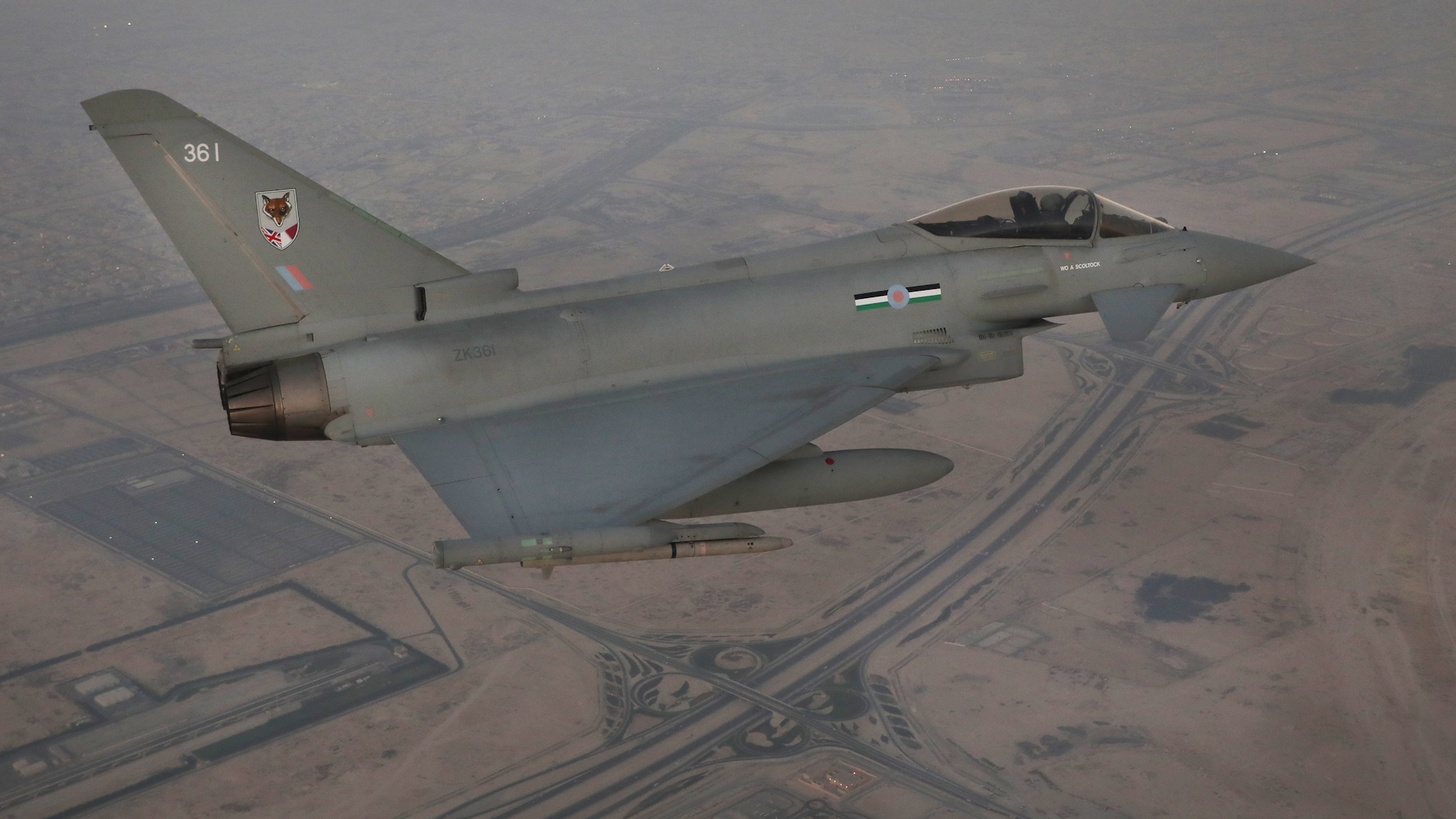 12 Squadron Typhoon aircraft DATE UNKNOWN CREDIT RAF