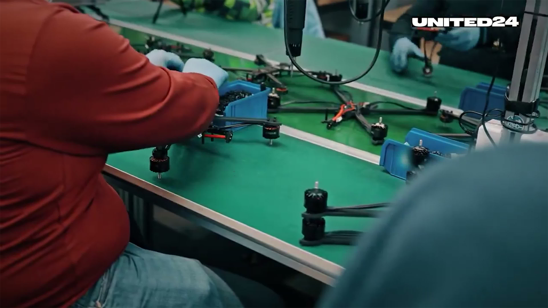 Ukrainian drone firms are accelerating production - so much so that they now have the capacity to export