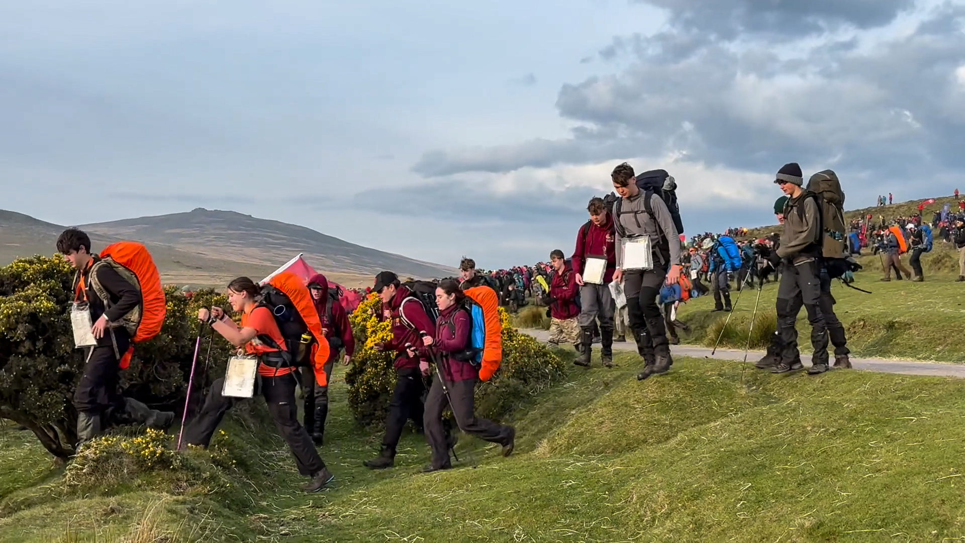 120526 Start of Youth Ten Tors challenge CREDIT MOD