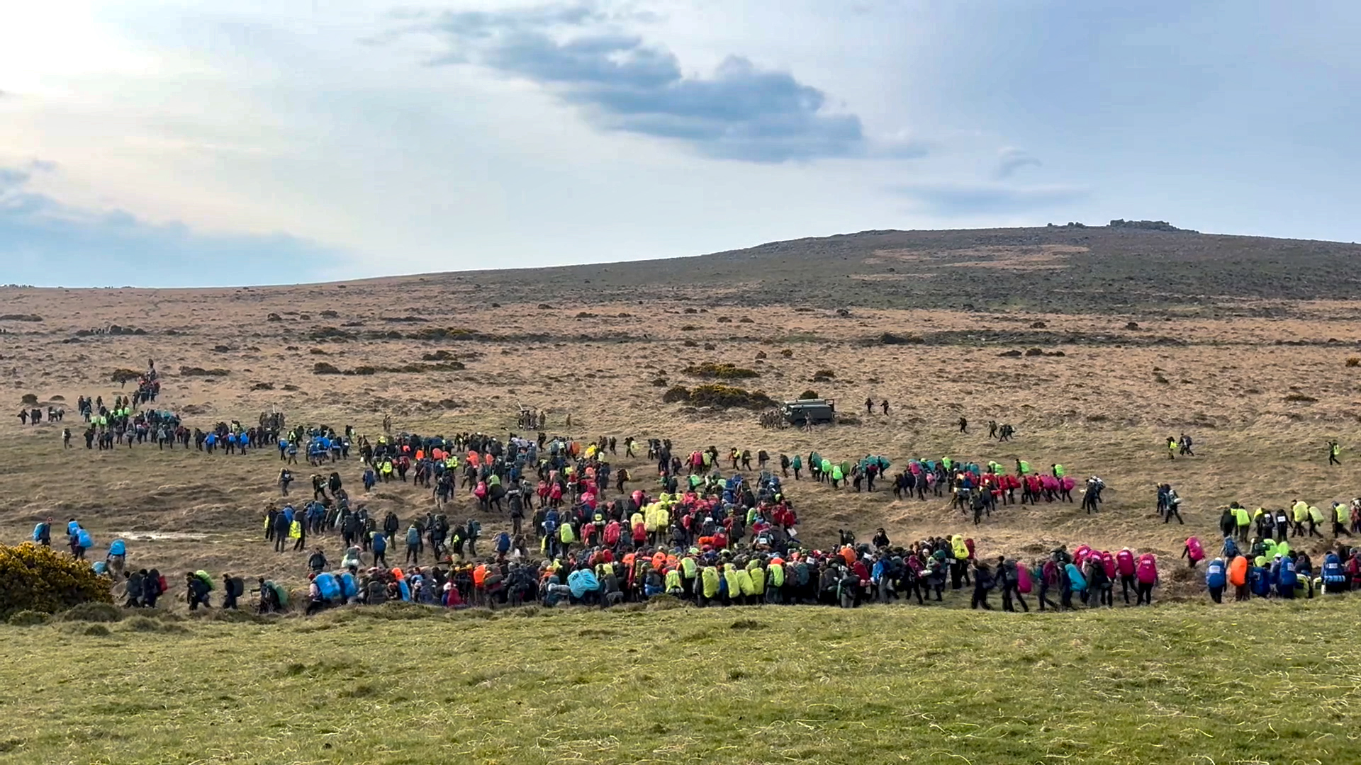 Start of Youth Ten Tors challenge CREDIT MOD