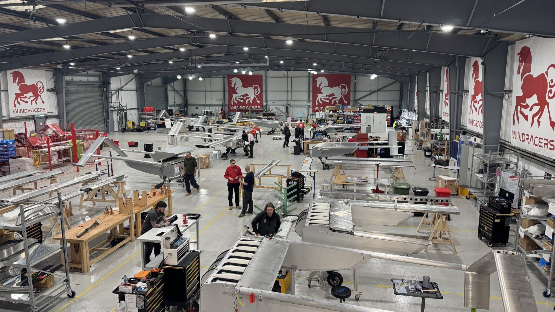 Windracers manufacture the ULTRA drone from their factory in Fareham