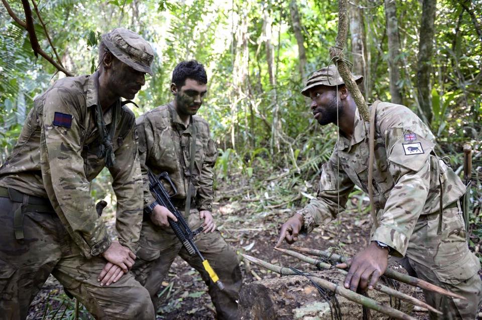 Coldstream Guards In Belize