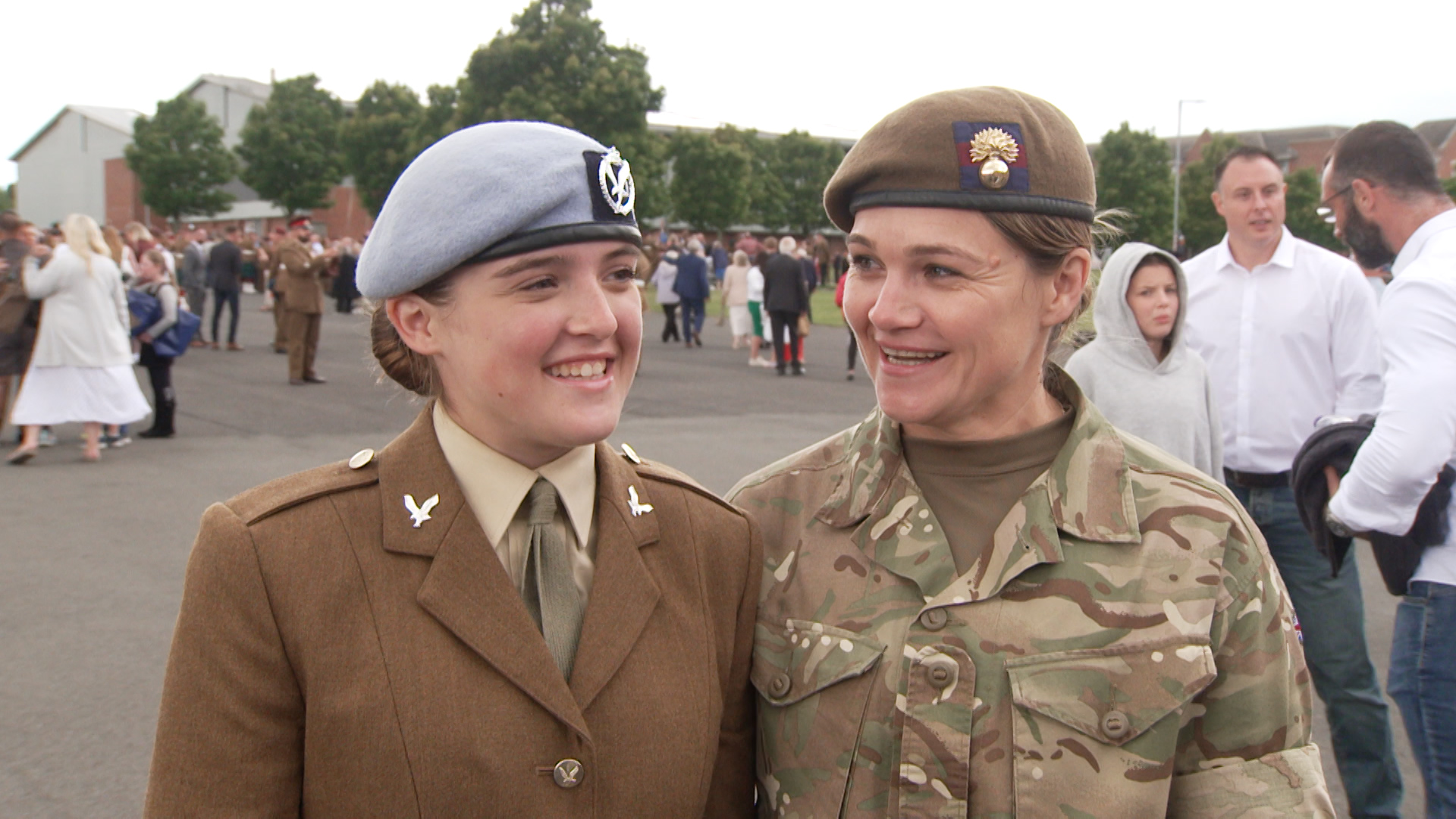 Mother daughter duo who passed out of basic training within days of each other