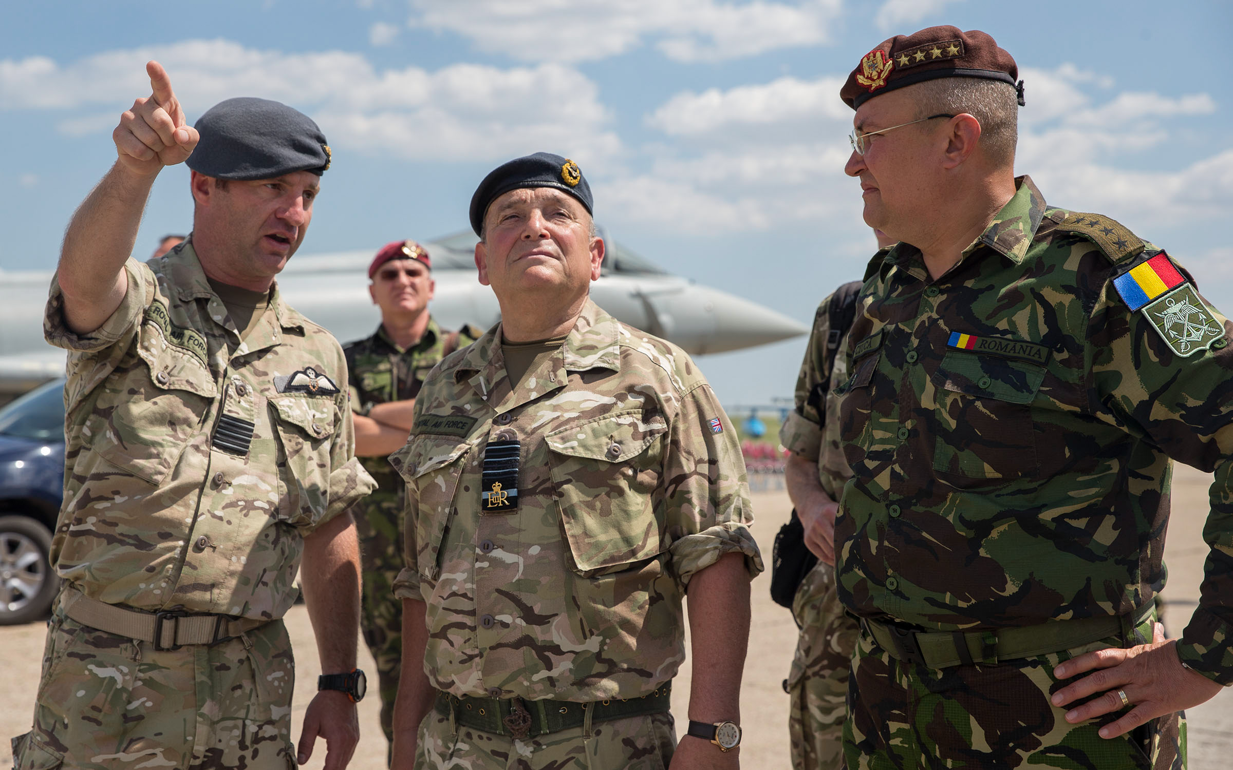 The Chief of the Defence Staff visits Romania