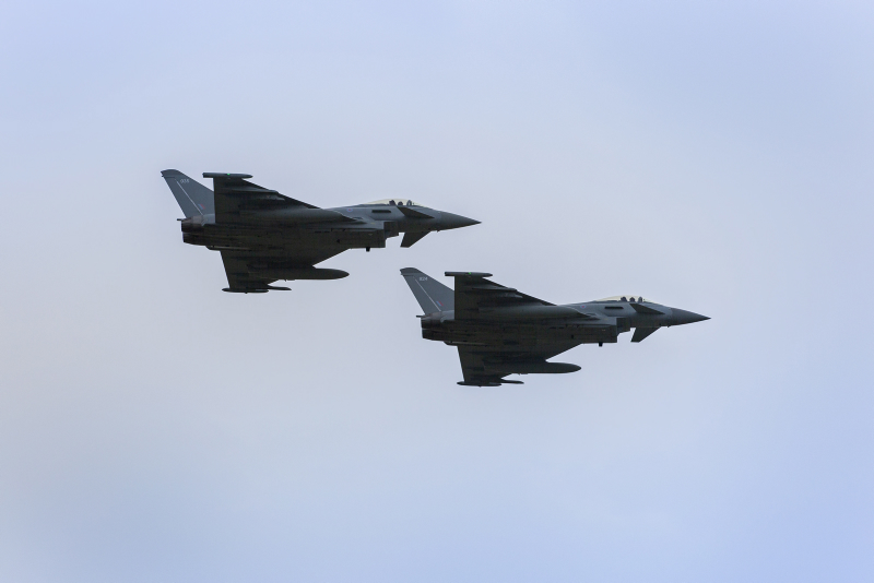 RAF Euro Fighter Typhoons