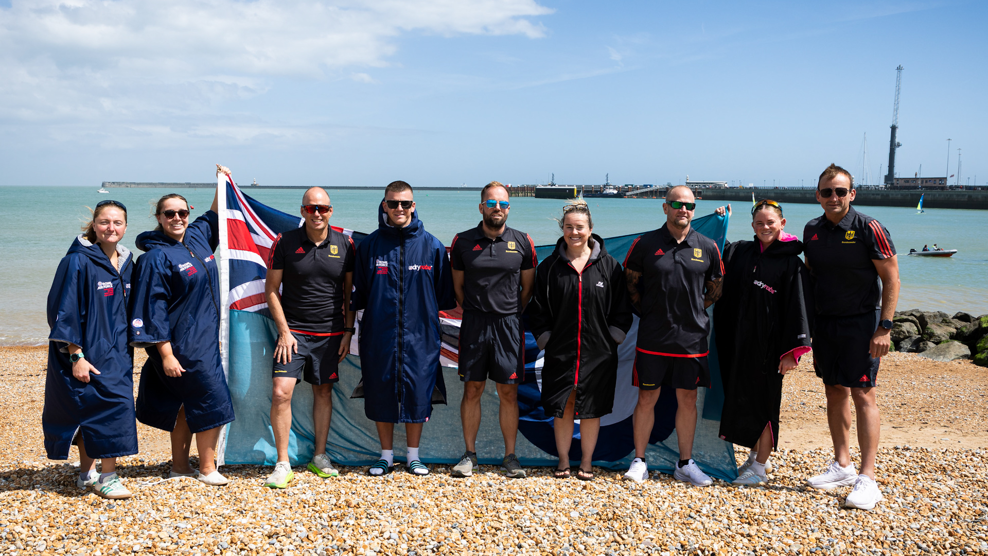 14062026 RAF Swimmers take on German Bundeswehr in cross-channel relay CREDIT RAFSA.jpg