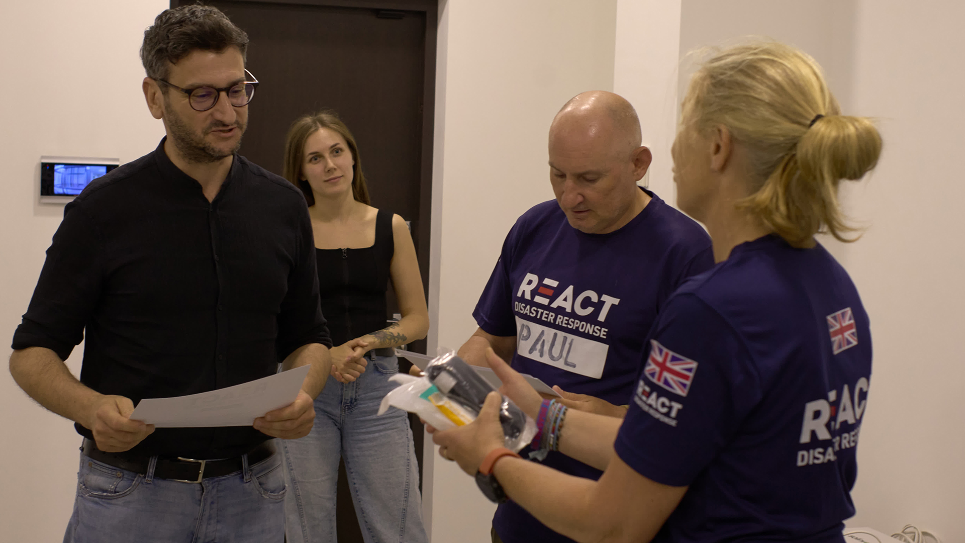 React recruits a large proportion of its staff from the Armed Forces community, where their military expertise can continue to be put to good use (Picture: BFBS)