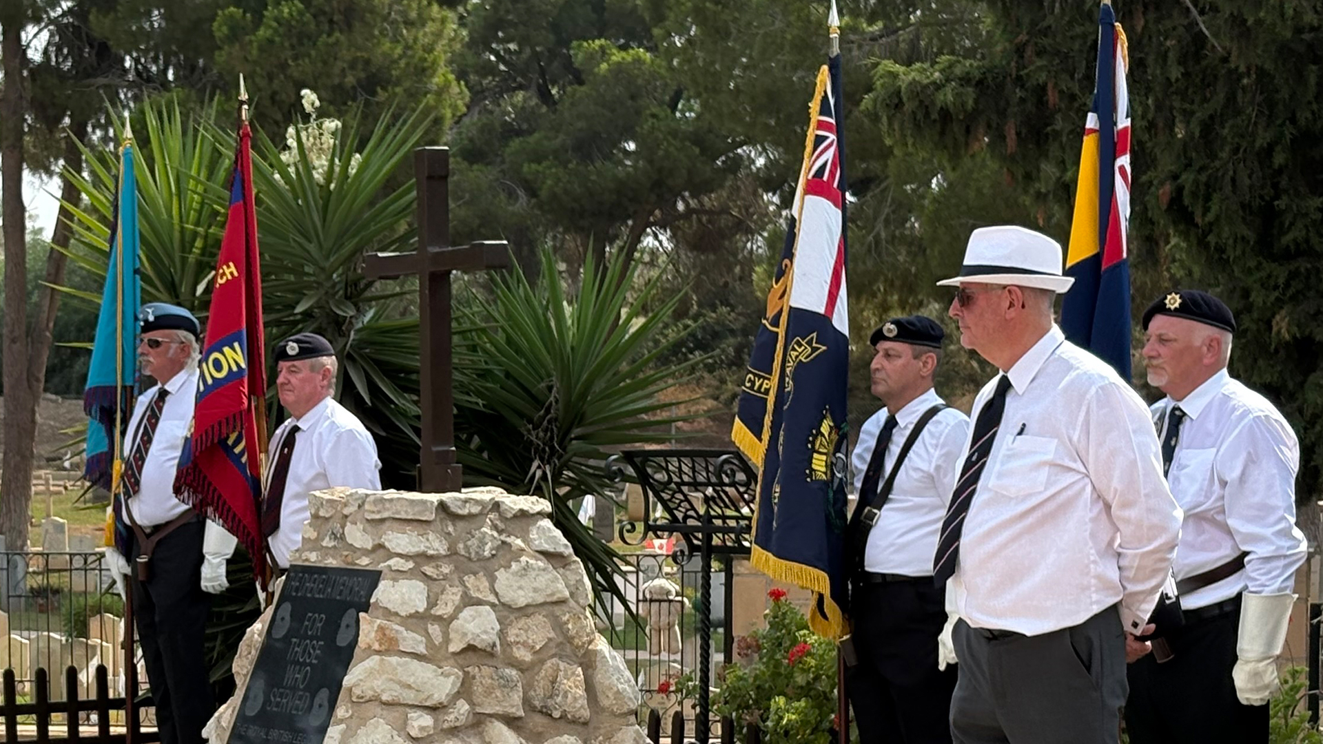 Cyprus maintains a strong veteran community, which has the support of the Royal British Legion (Picture: BFBS)