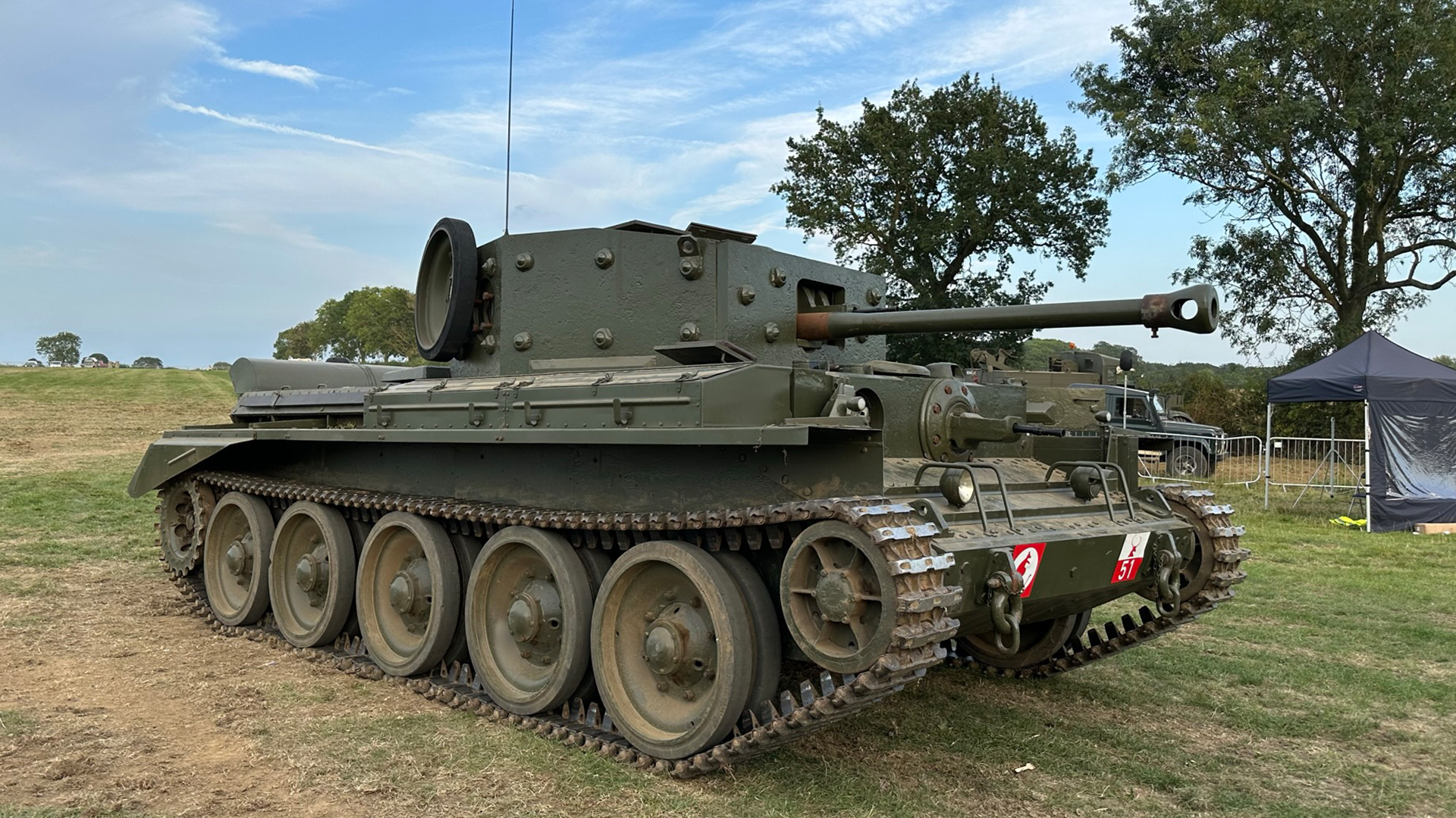 The Cromwell offered superb mobility, being light and fast - but at the expense of armour (Picture: BFBS)