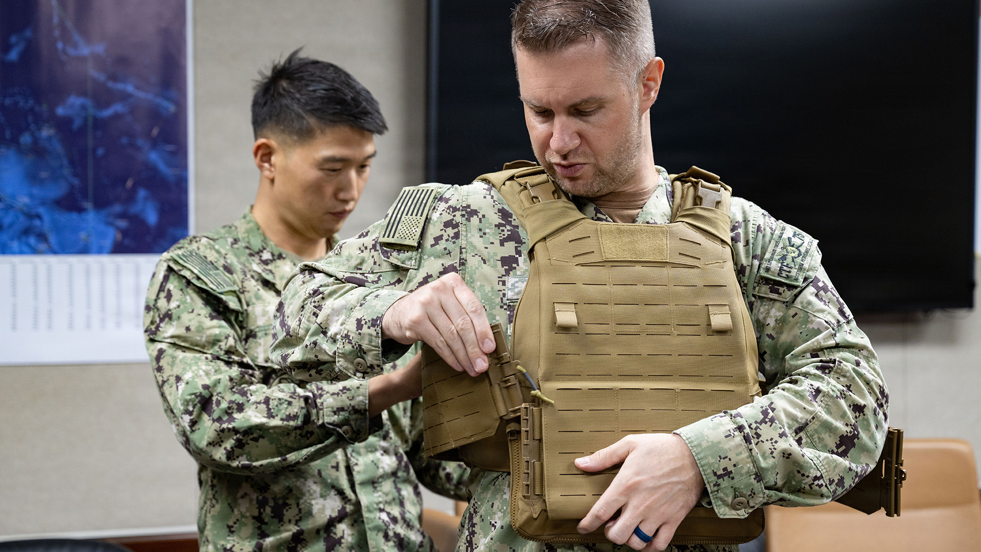 Body armour can stop most small arms fire and is being improved all the time - but a round doesn't  need to go through it to be lethal - it just has to find a gap