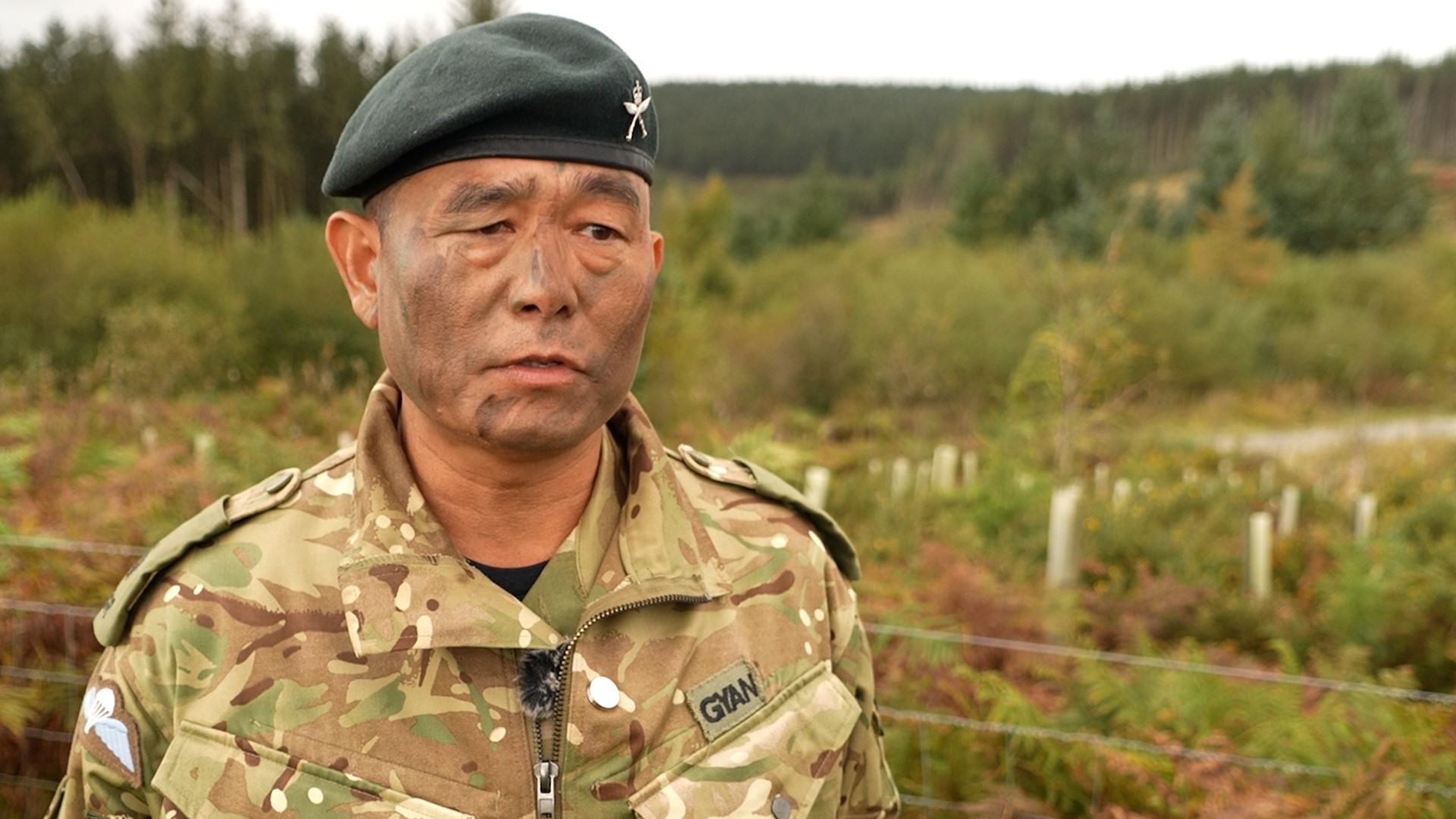 OC Maj Gyan at Sennybridge