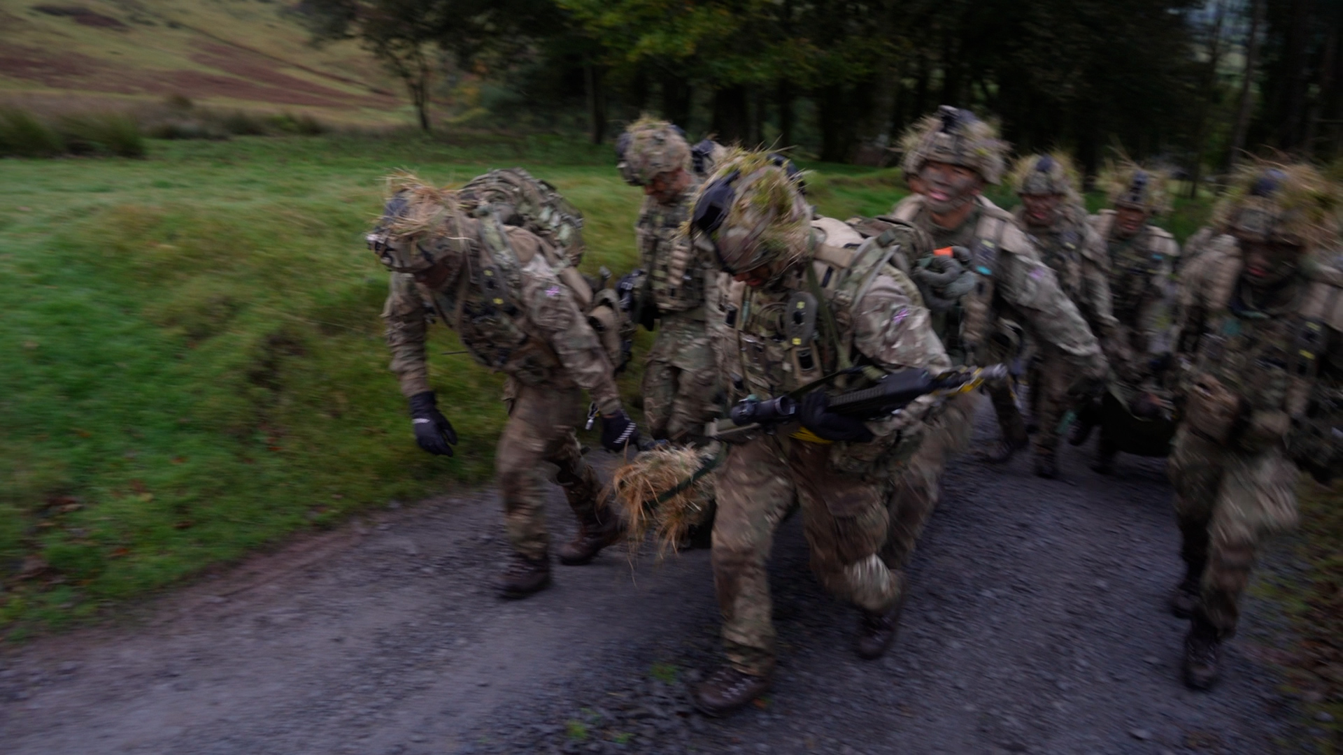 cas evac at Sennybridge