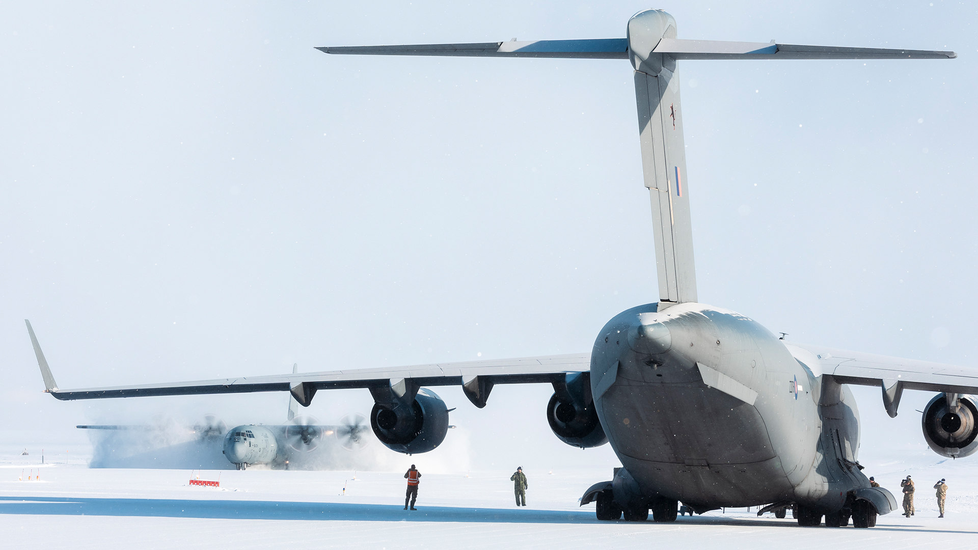 The station helps military operations in the far north, including signals work and search and rescue 