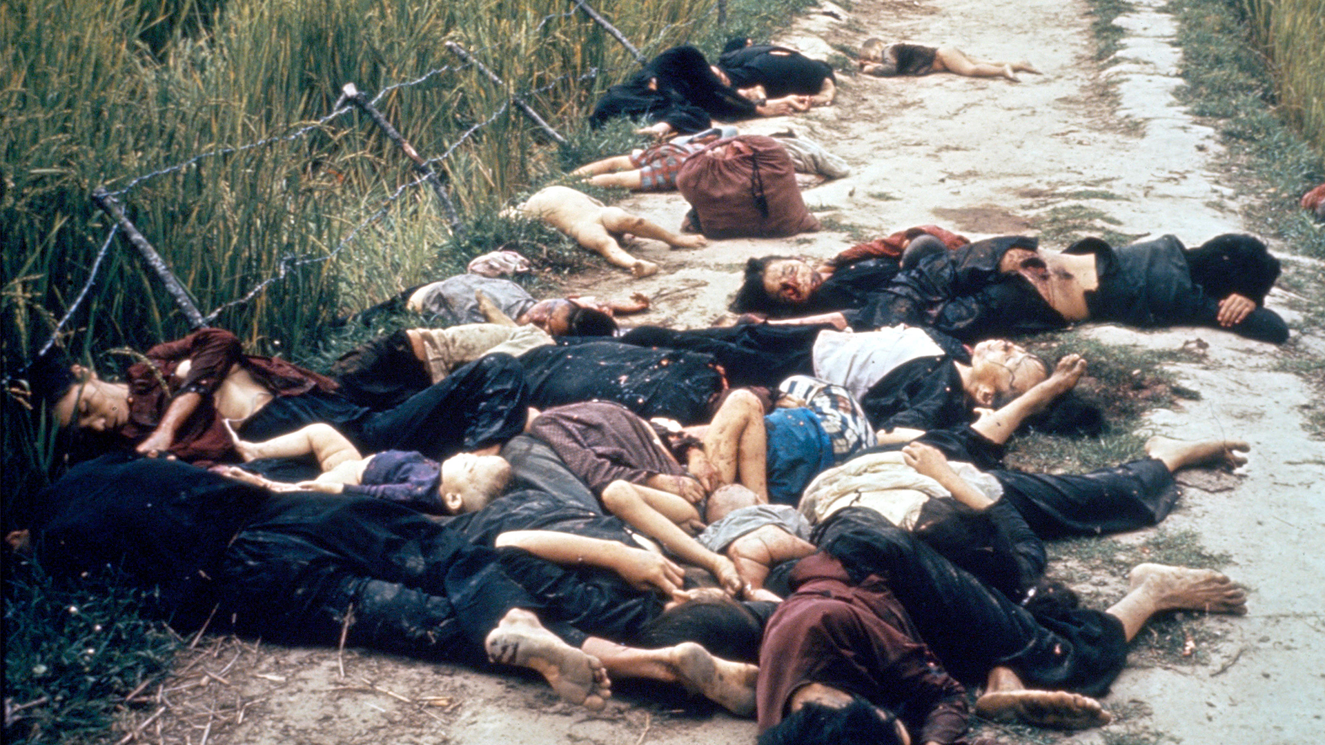 An unlawful order is one that fails to discriminate between combatants and non-combatants - the Mai Lai massacre in March 1968 saw at least 347 people, mostly women, children and elderly men, murdered by US soldiers