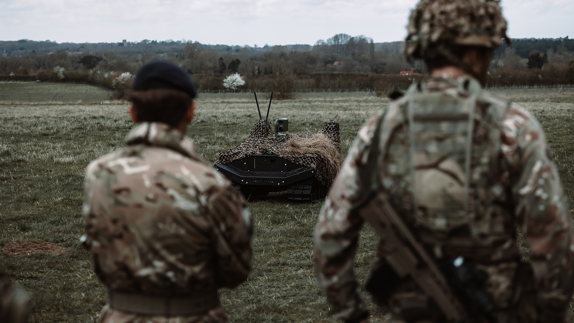 The robots are designed to combine with existing military systems and can be integrated with several mission payloads