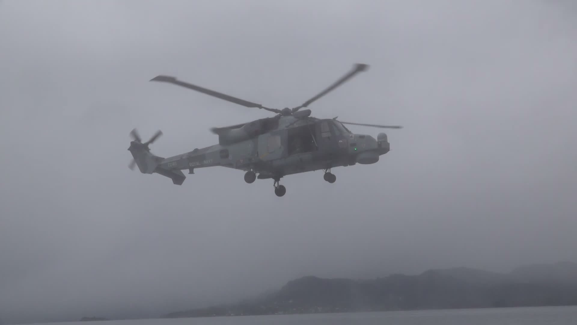 The Wildcats have been flying from Haakonsvern Naval Base, and whenever they leave, the simulated warfare begins (Picture: BFBS)