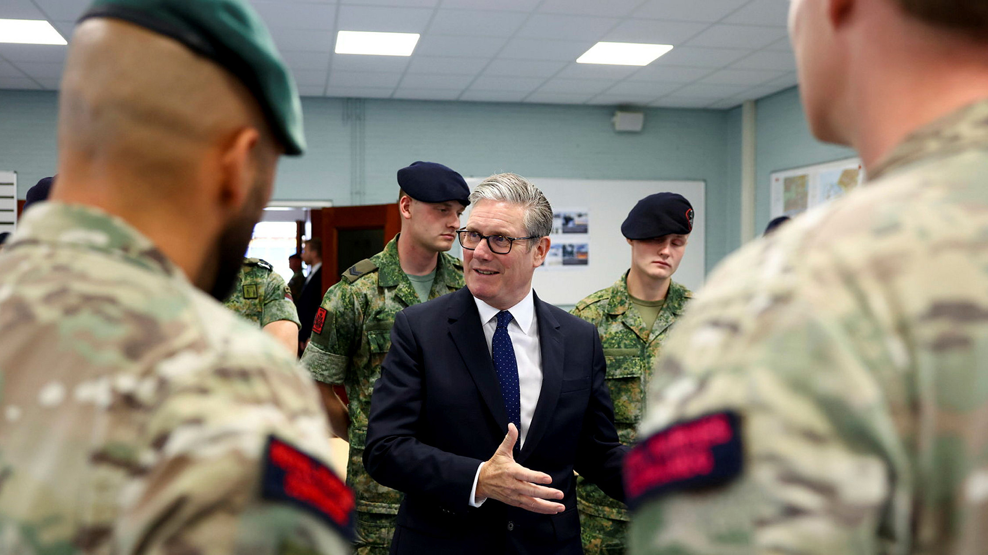 Mr Pollard said he hoped Sir Keir's leadership of the Labour Party would not be put to the test despite the recent swathe of ministerial resignations (Picture: MOD)
