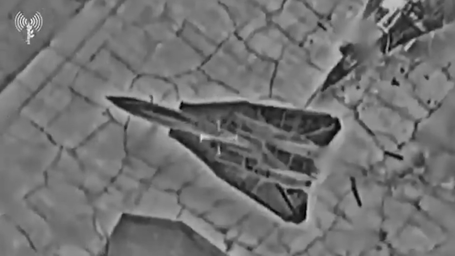 This Iranian F-14 was one of several Tomcats targeted by the Israel Defence Forces during Operation Roaring Lion, which struck Iran's military and nuclear infrastructure CREDIT IDF