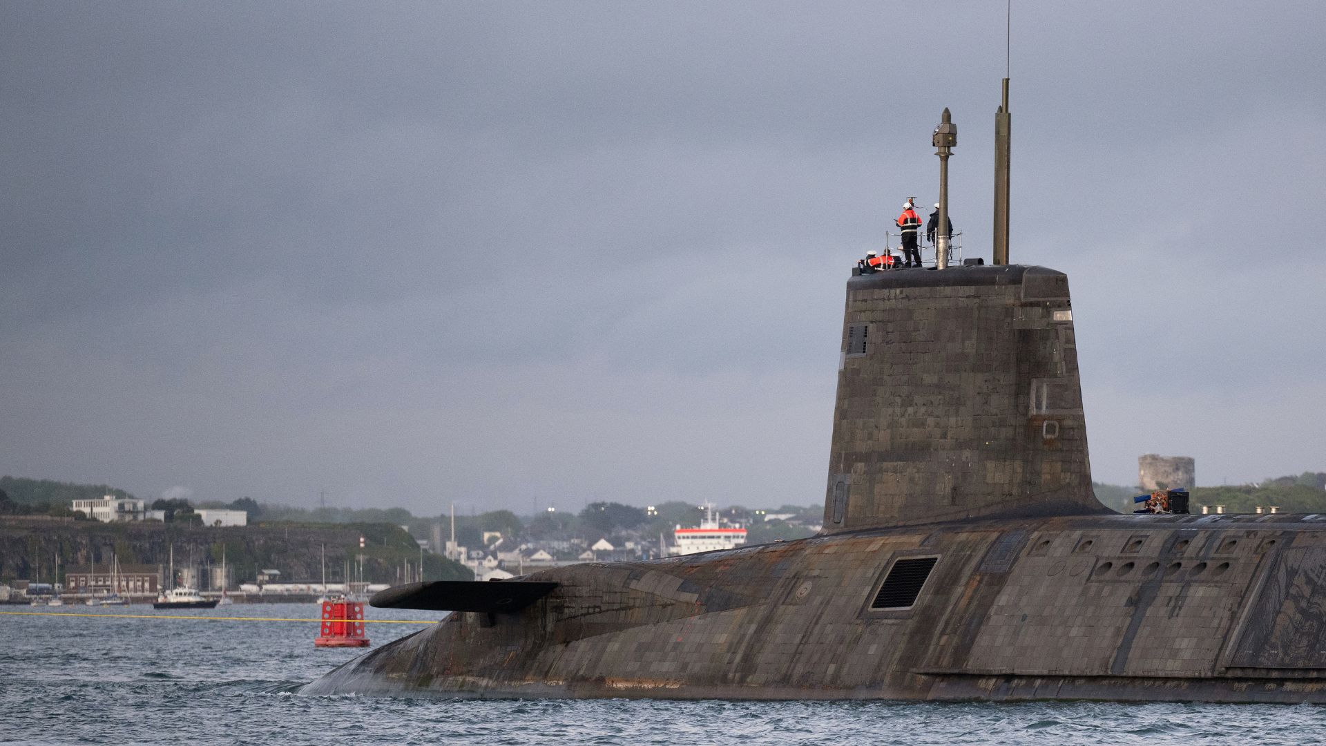 In 2023, HMS Vanguard left HMNB Devonport after a seven and a half year refit (Picture: MOD)