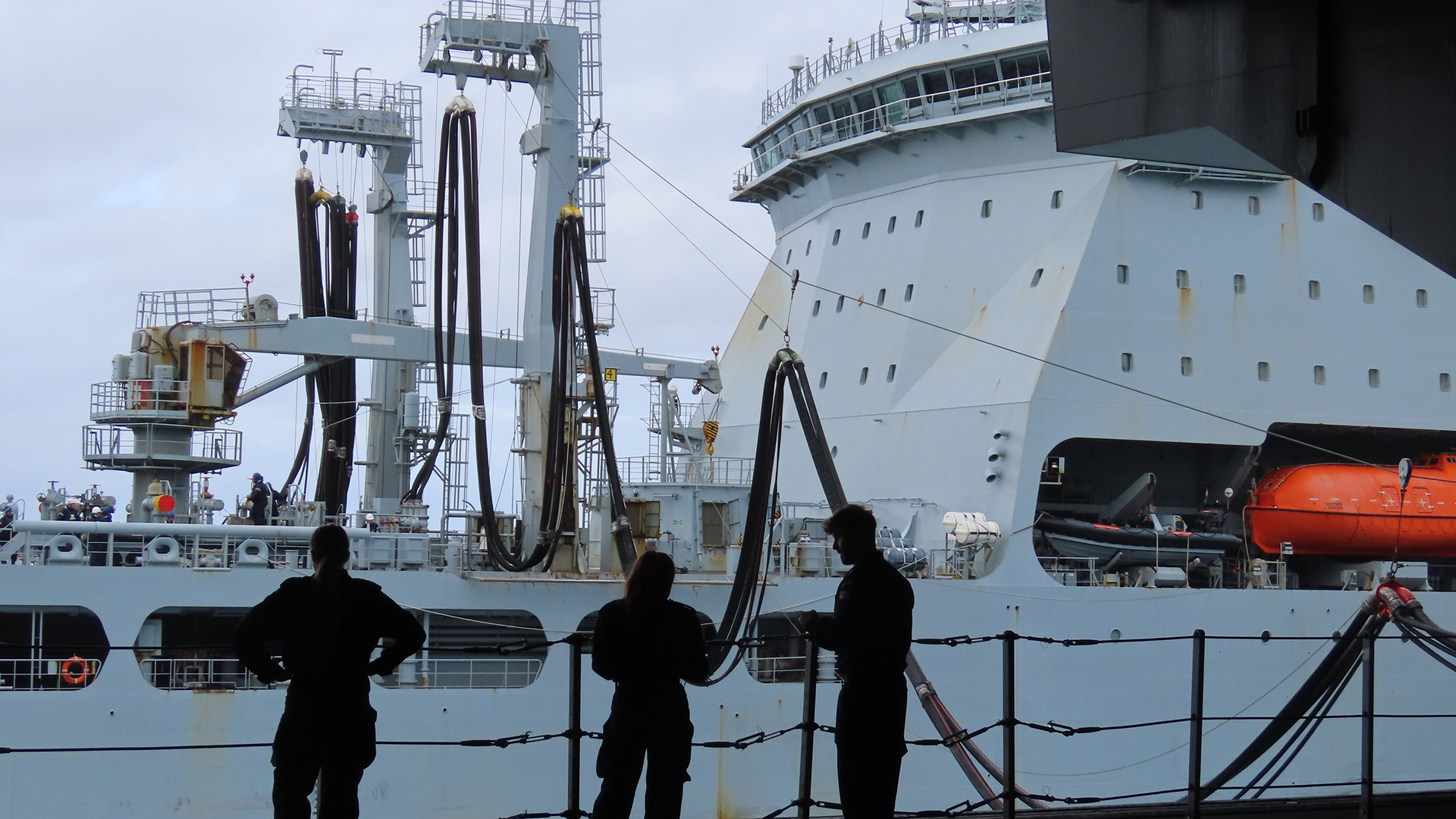 The 65,000-tonne aircraft carrier is currently on a three-month deployment around the UK and northern Europe (Picture: HMS Queen Elizabeth X)