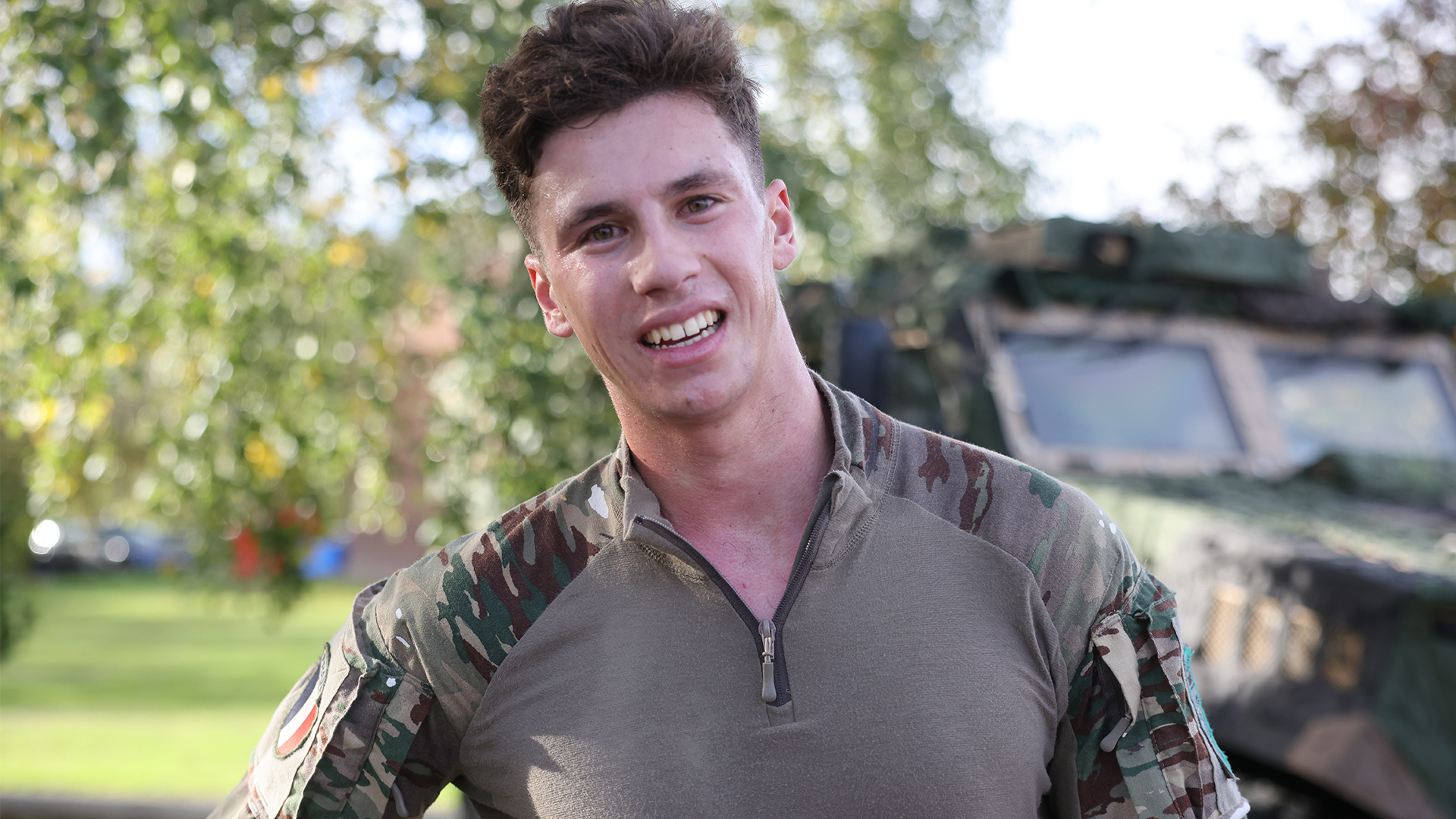 Corporal Pol put in an incredible performance to win this year's iteration of the endurance challenge (Picture: BFBS)