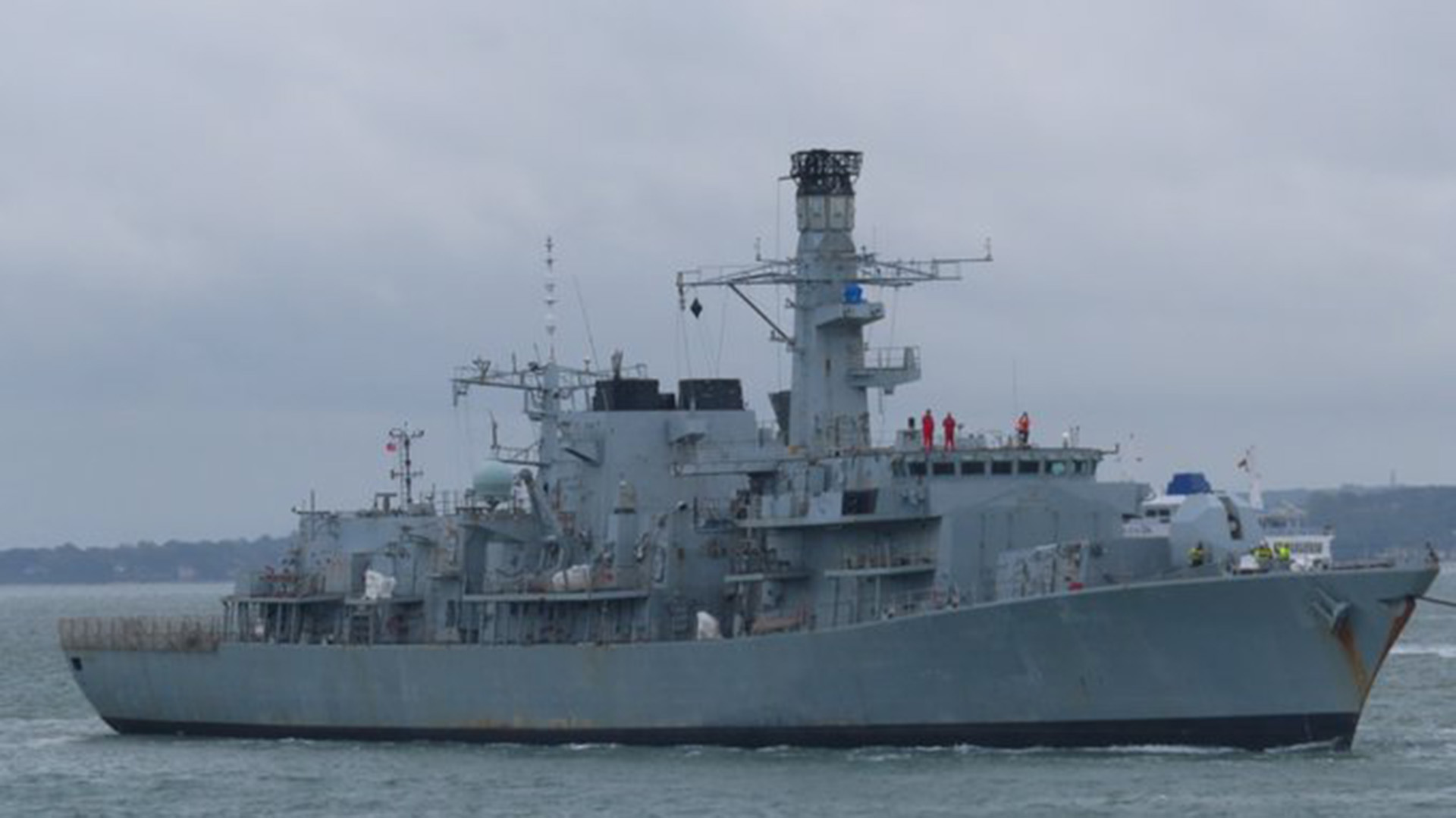 The Duke-class warship primarily served as an anti-submarine warfare vessel (Picture: George Emmett X) 