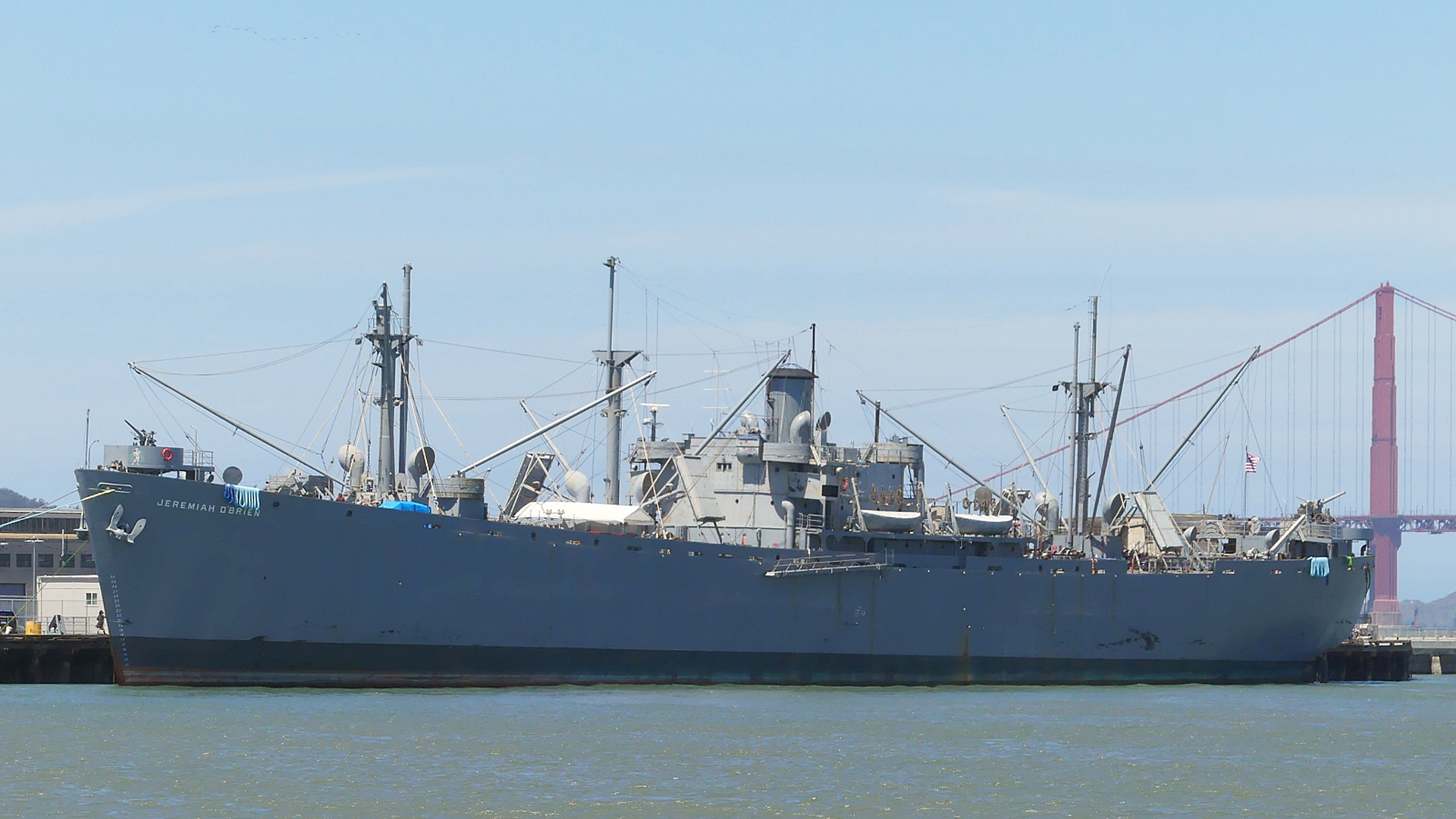 The new vessel has come a long way since the likes of SS Jeremiah O'Brien, one of four surviving WW2 Liberty Ships