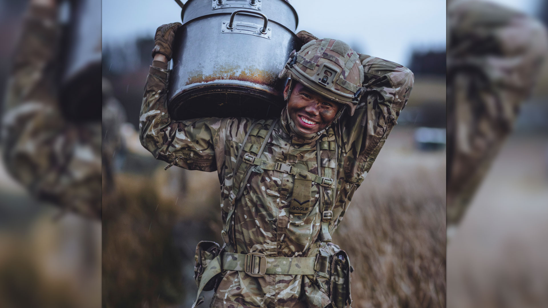 One of the images Corporal Nathan Tanuku won the Story Category at the 2026 Army Photography Awards for (Picture: British Army)