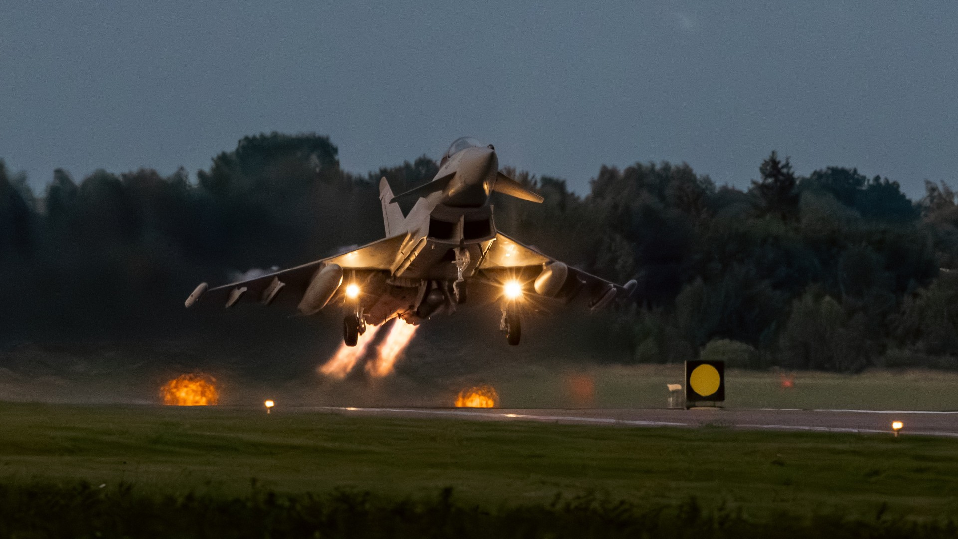 Nato's Op Eastern Sentry is the constant air patrol on the country's eastern border to stop Moscow breaching Nato airspace