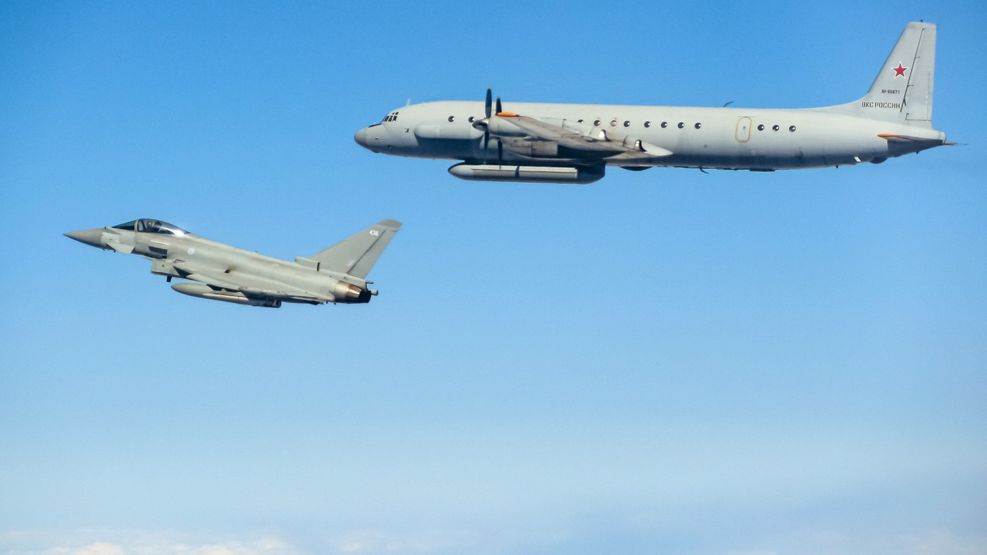 RAF Typhoons will be supported by supported by RAF Voyager air-to-air refuelling aircraft