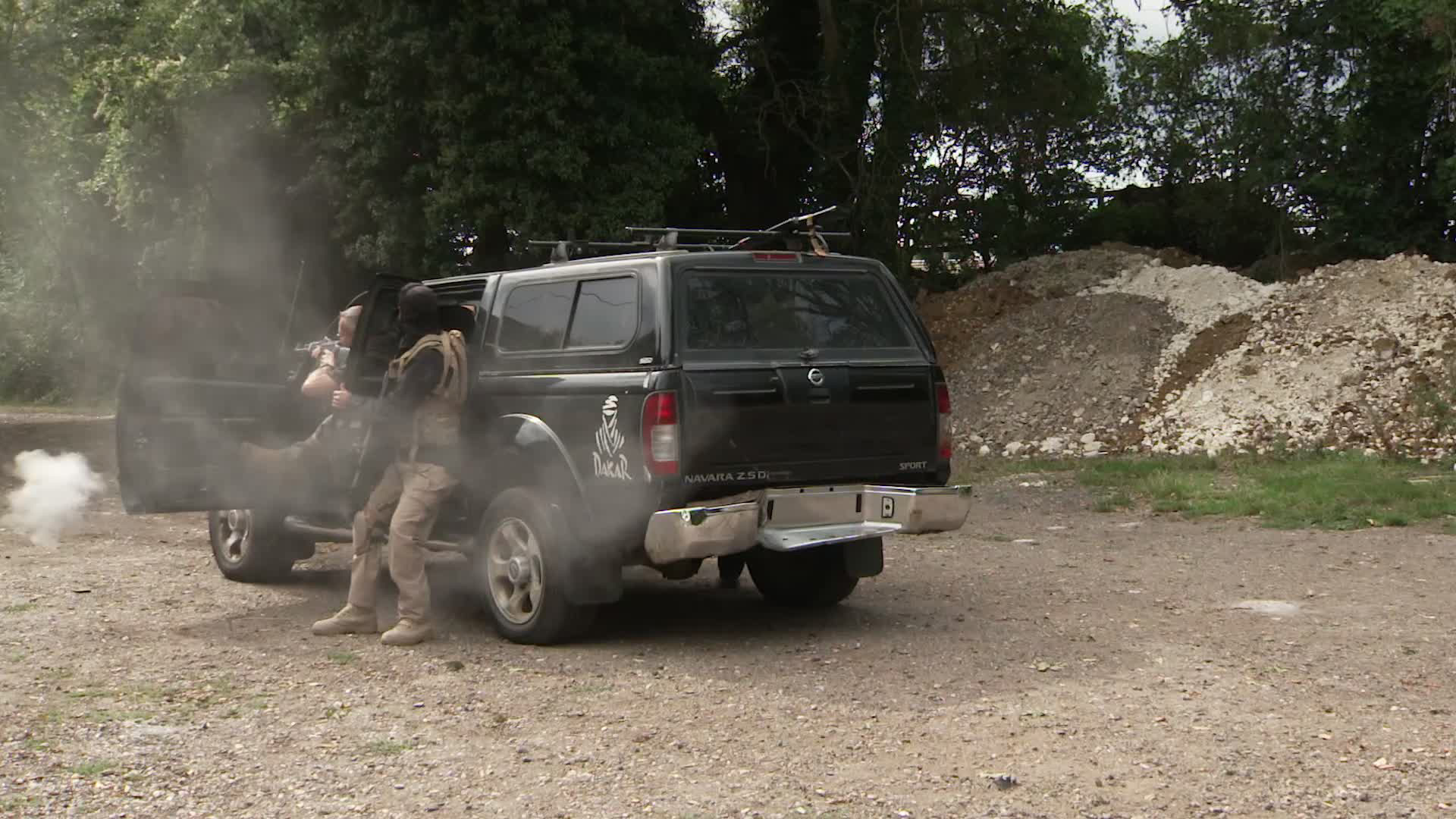 If you work in armed protection, it will often be overseas in places like Iraq, Afghanistan, and now Syria (Picture: BFBS)