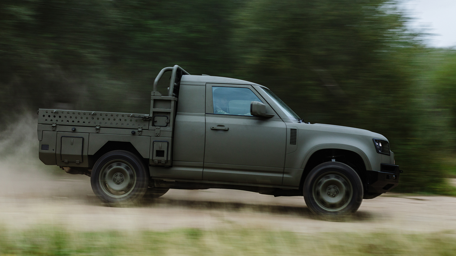 The Utility Vehicle variant is one of many configurations the Defender Wolf Series II is being made available in (Picture: JLR)
