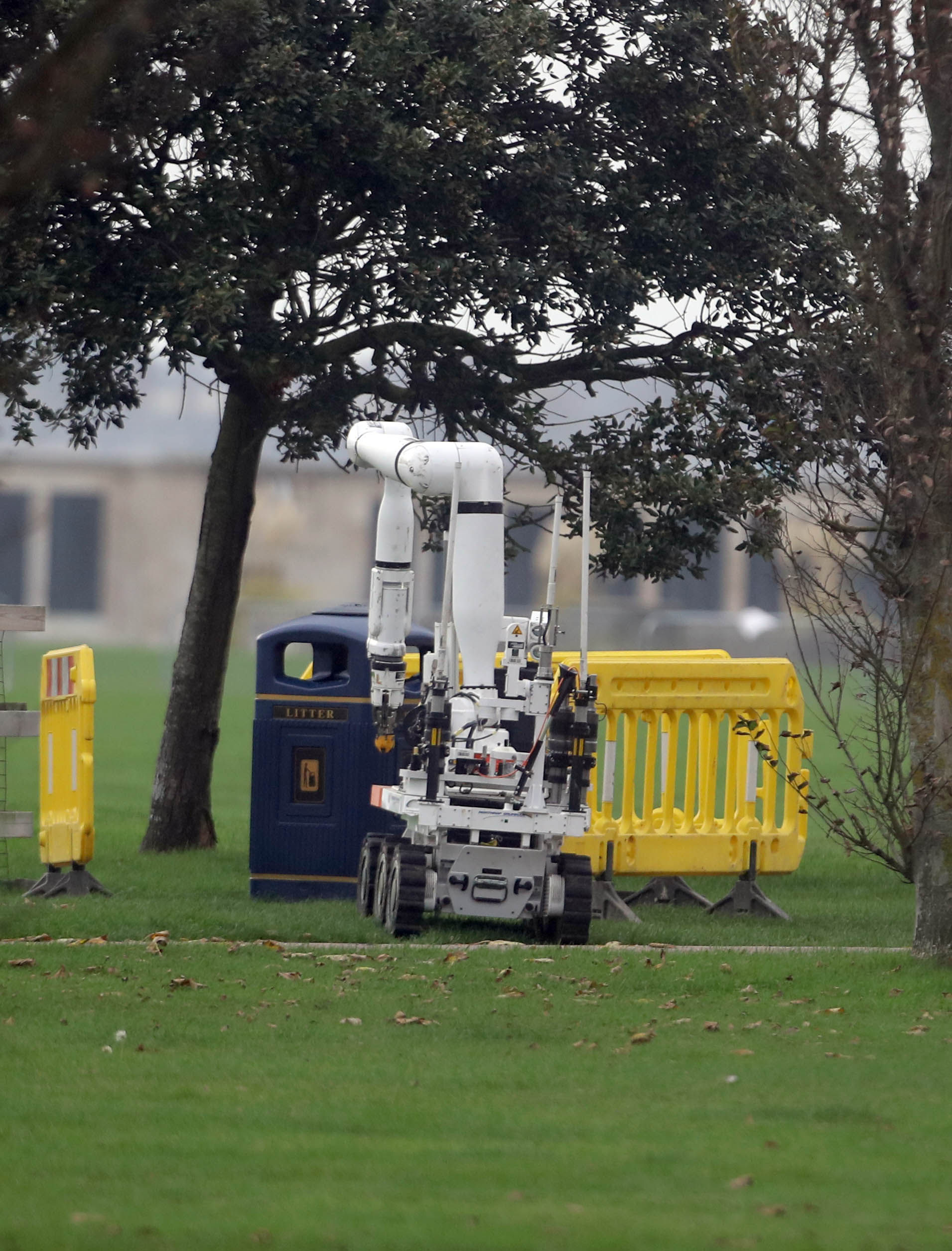Southsea Bomb Disposal Firework Bin