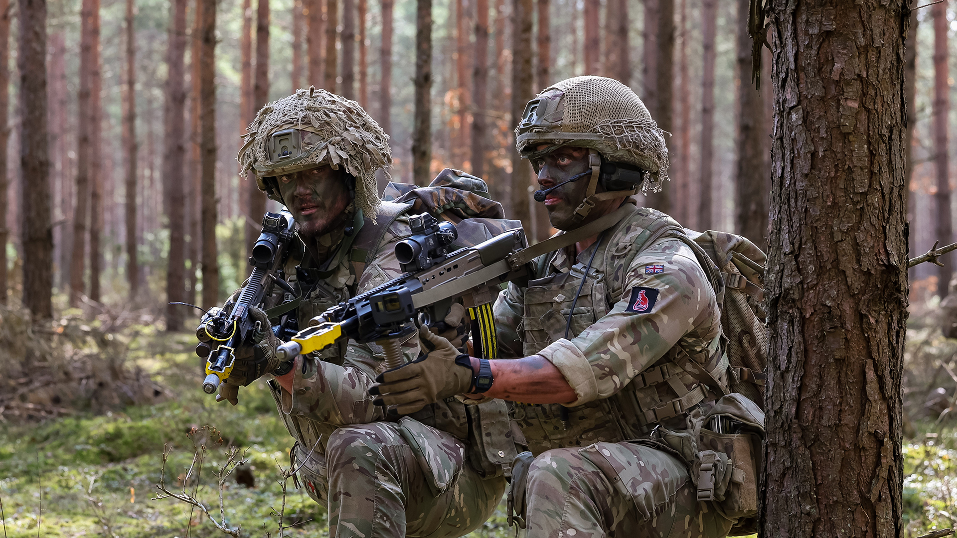 The Rusi report notes how most modern combat engagements are at relatively short distances - fighting in woodland,  for example, represents close quarters battle