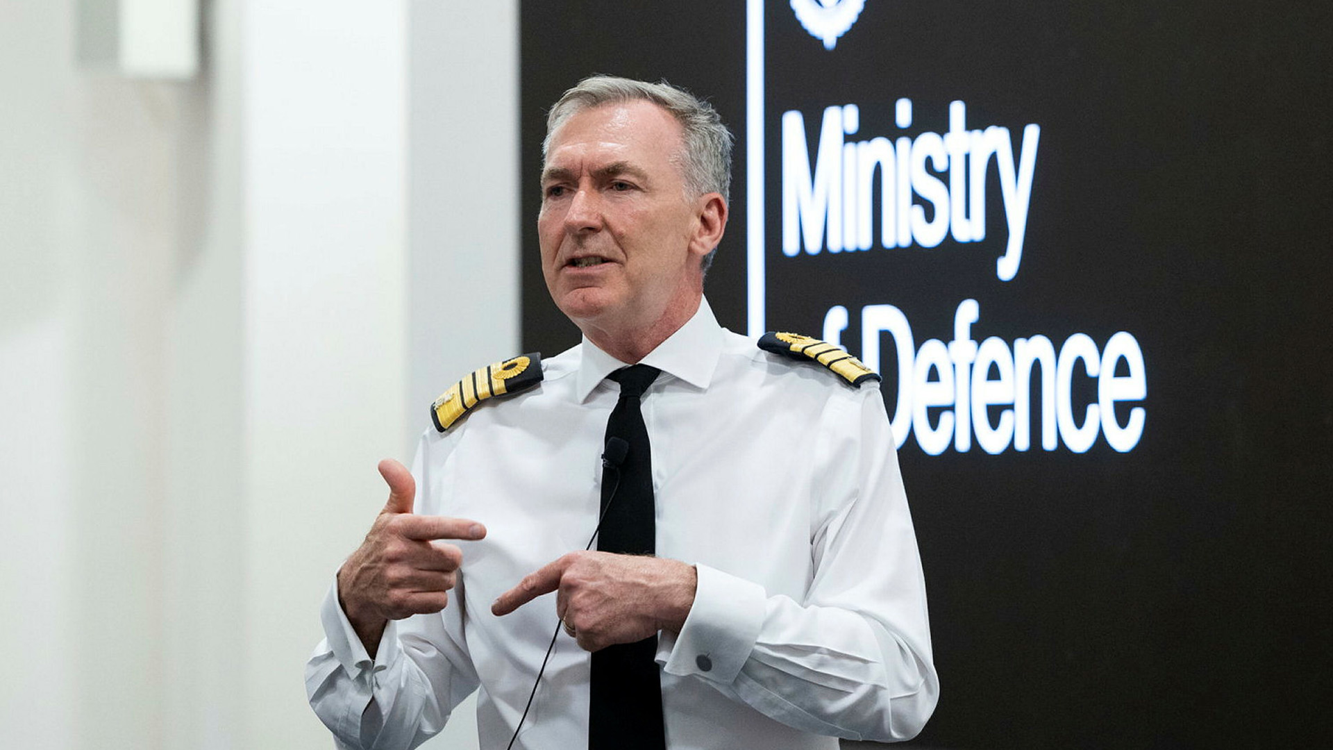 Adm Sir Tony said we shouldn’t be "cowed" by by Russian drone incursion