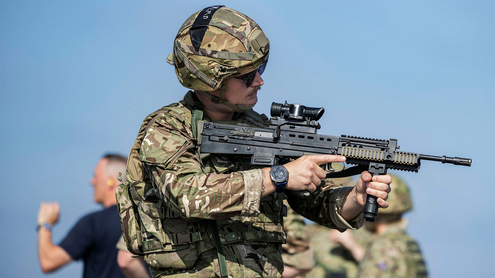 Whichever weapon eventually wins the Grayburn contract to replace the SA80 L85A3, L85A2, L22 and L98 will eventually end up in the hands of soldiers, sailors, aviators, and reservis and cadet forces (Picture: MOD)