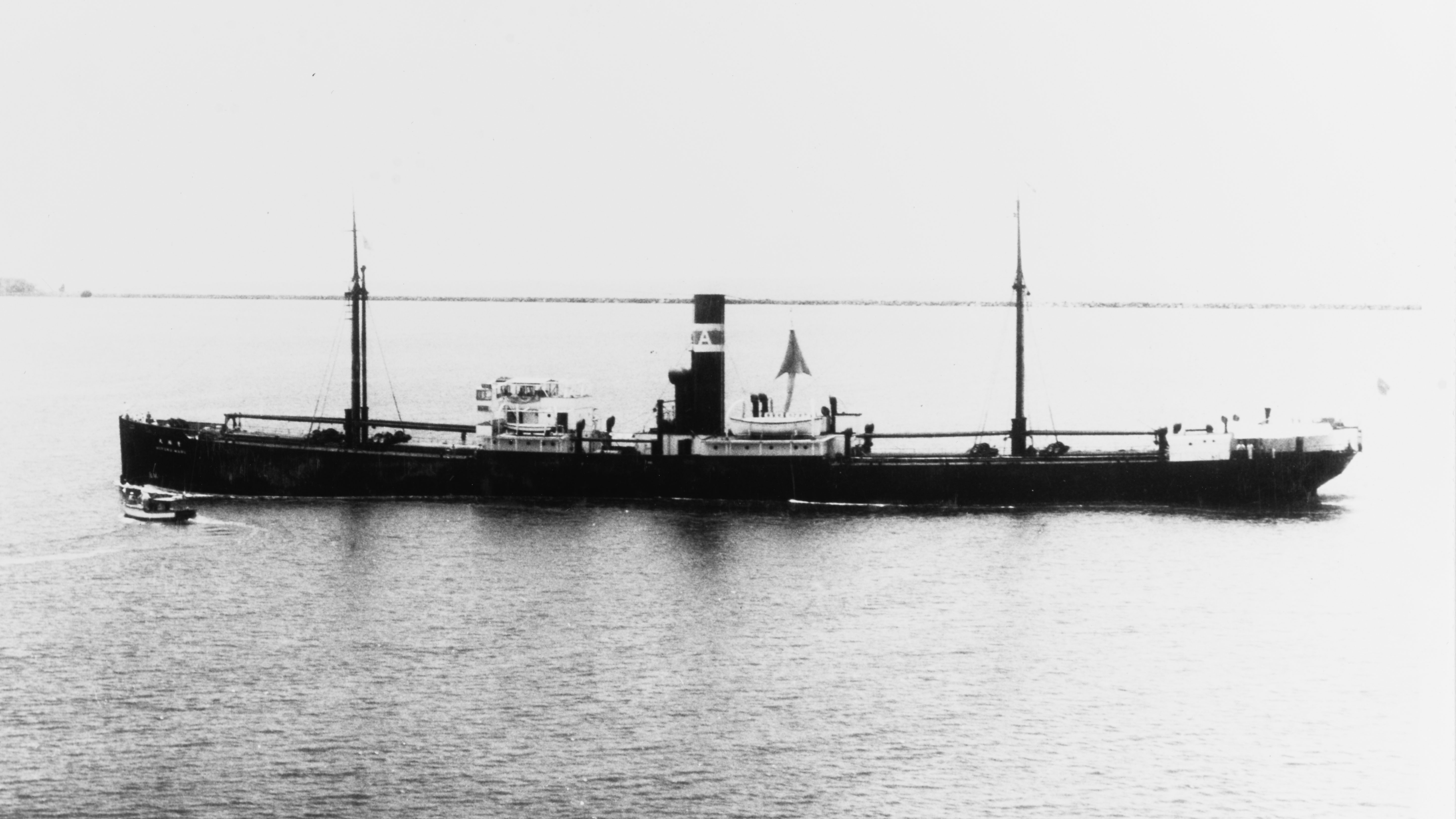 Japanese merchant ship Hofuku Maru pictured in Panama Canal on 11 September 1937 (Picture: Naval History and Heritage Command)