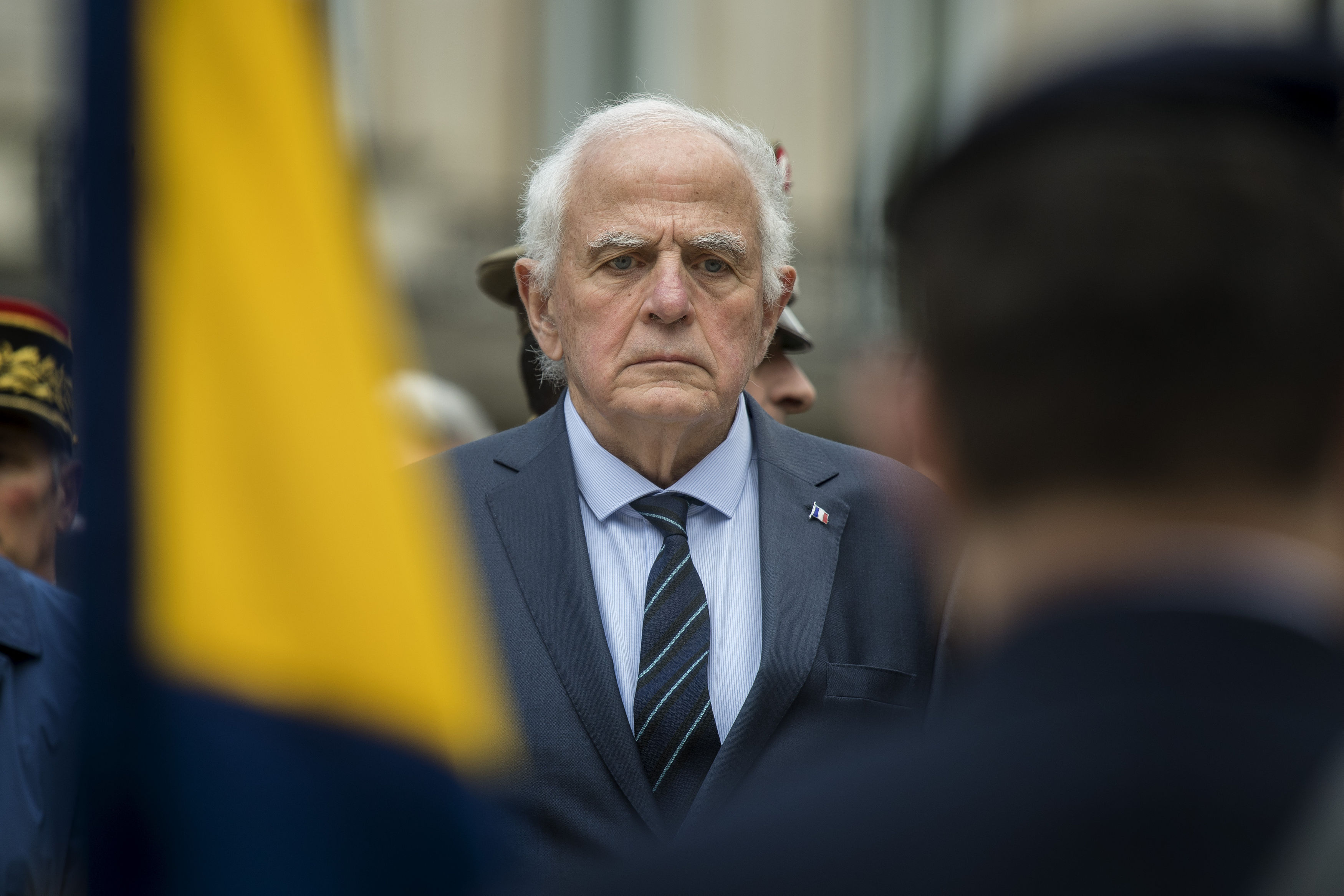 Lt-Col Eric Becourt-Foch, great-grandson of Marshal Ferdinand Foch