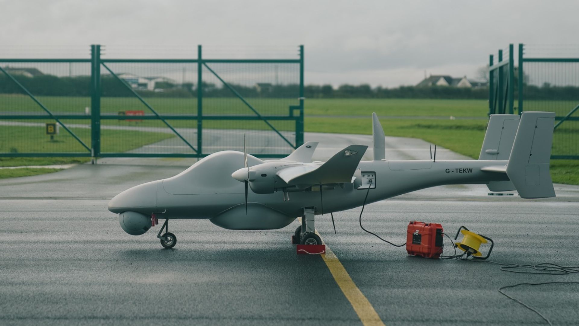 Tekever is believed to be offering a fixed-wing reconnaissance drone optimised for long endurance surveillance and battlefield intelligence gathering (Picture: Tekever)