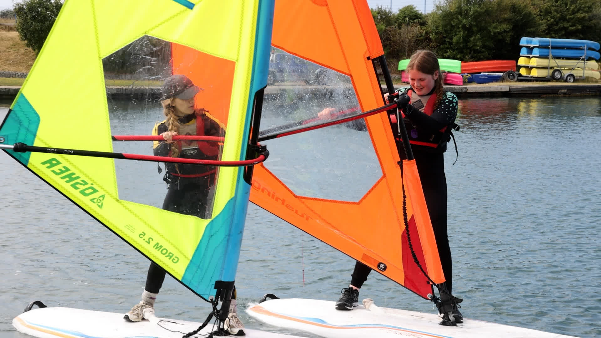 Adventure training is a key component of the cadet experience, offering activities such as windsurfing, stand-up paddleboarding, climbing and mountain biking  (Picture: BFBS)