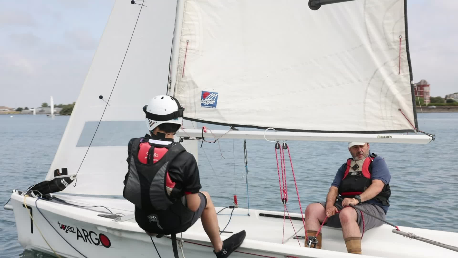 This Royal Navy section CCF cadet was on a week-long course to learn seamanship - a skill that goes beyond any potential future military service (Picture: BFBS)