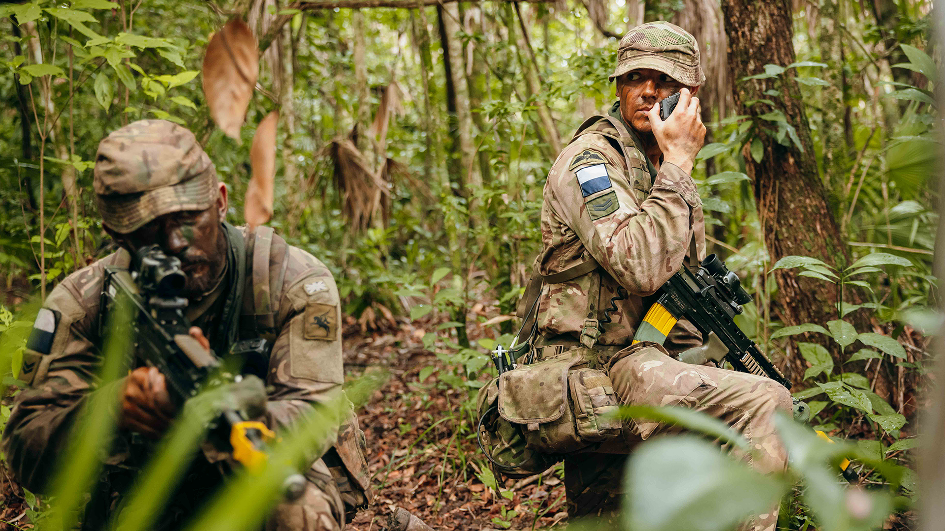 In addition to testing the new MPU5/MANET system, the soldiers were also put to the test